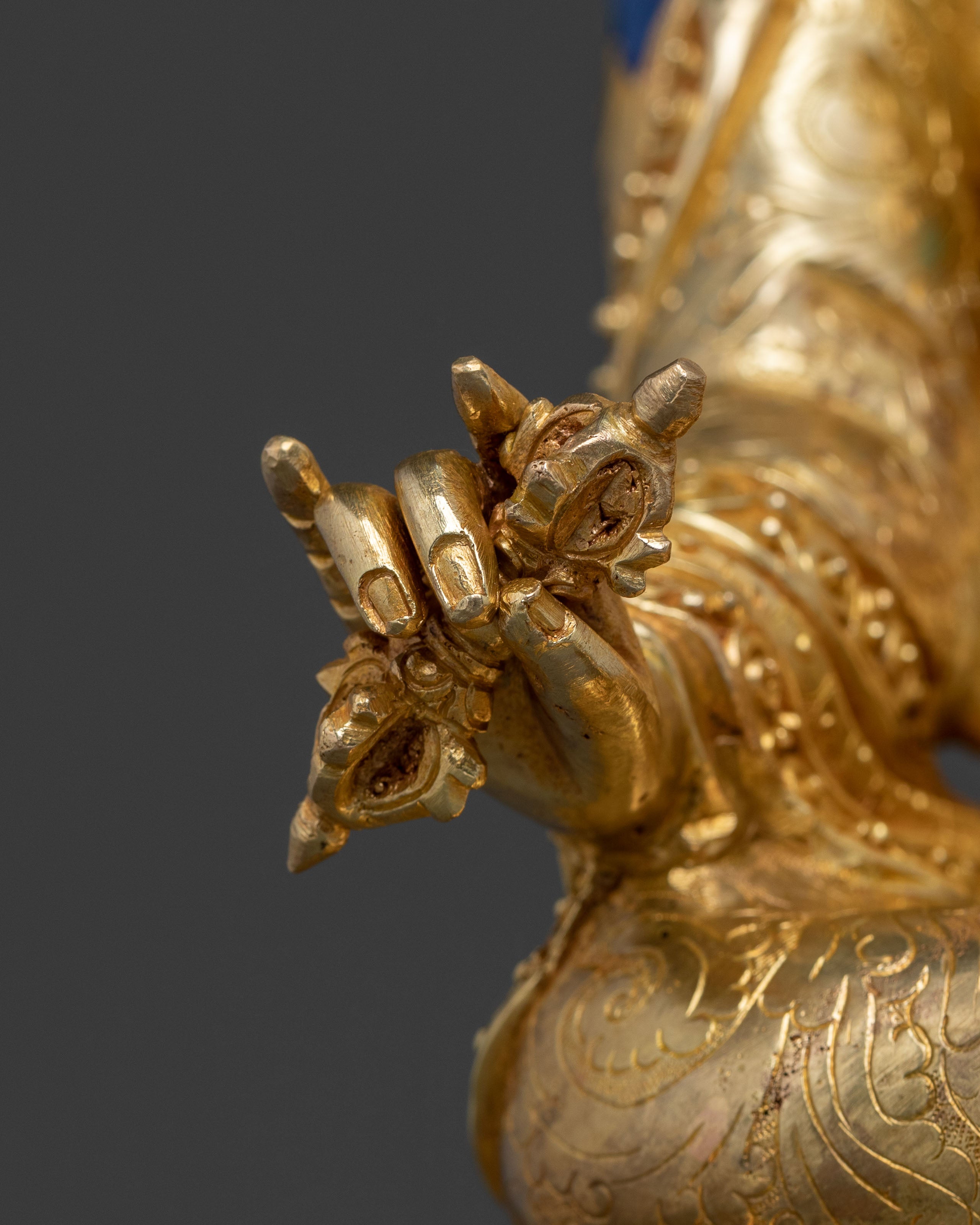 Handcrafted Guru Rinpoche Statue | Enlightened Icon