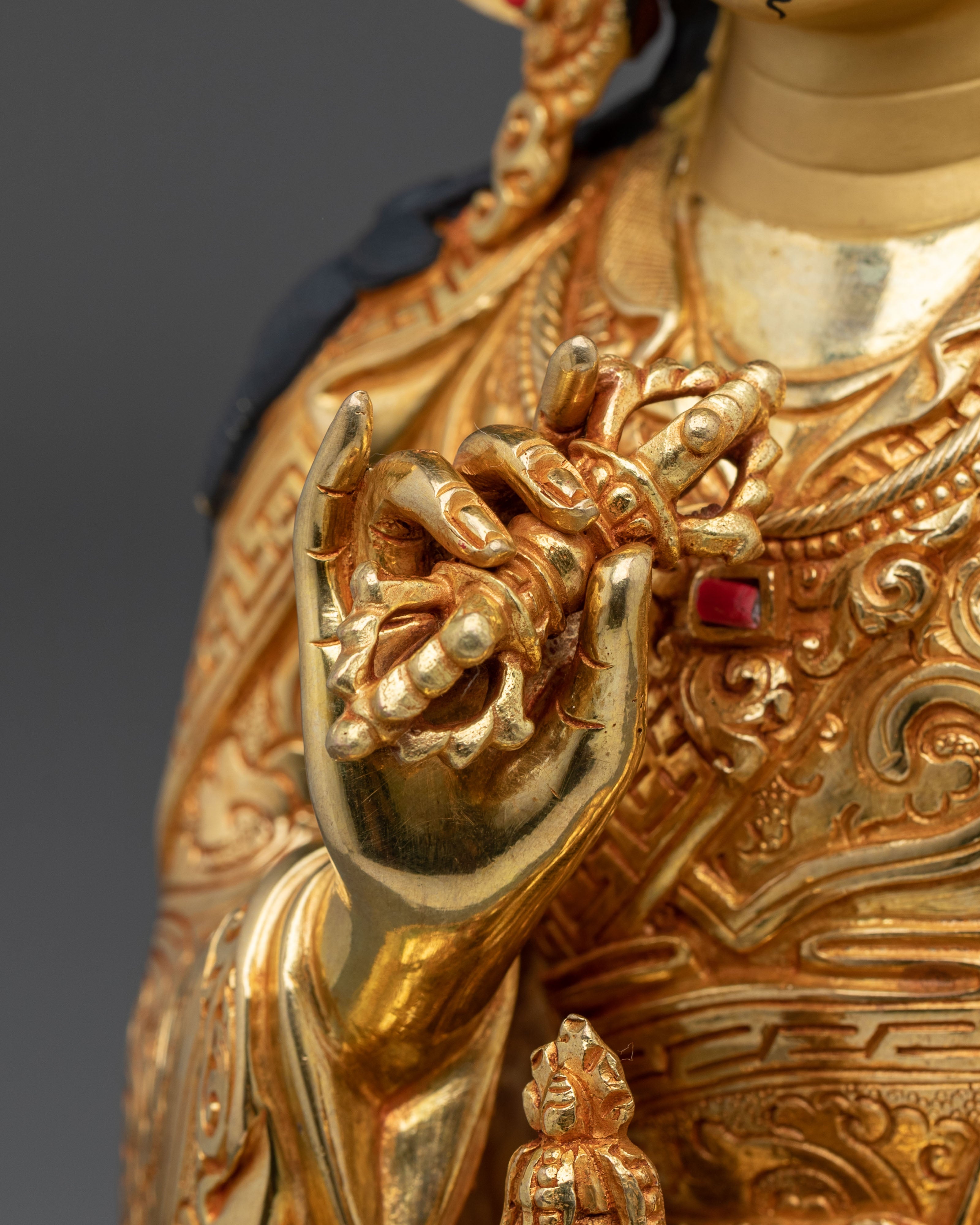 Padmasambhava Tsokye Dorje Form Statue: Buddhist Art