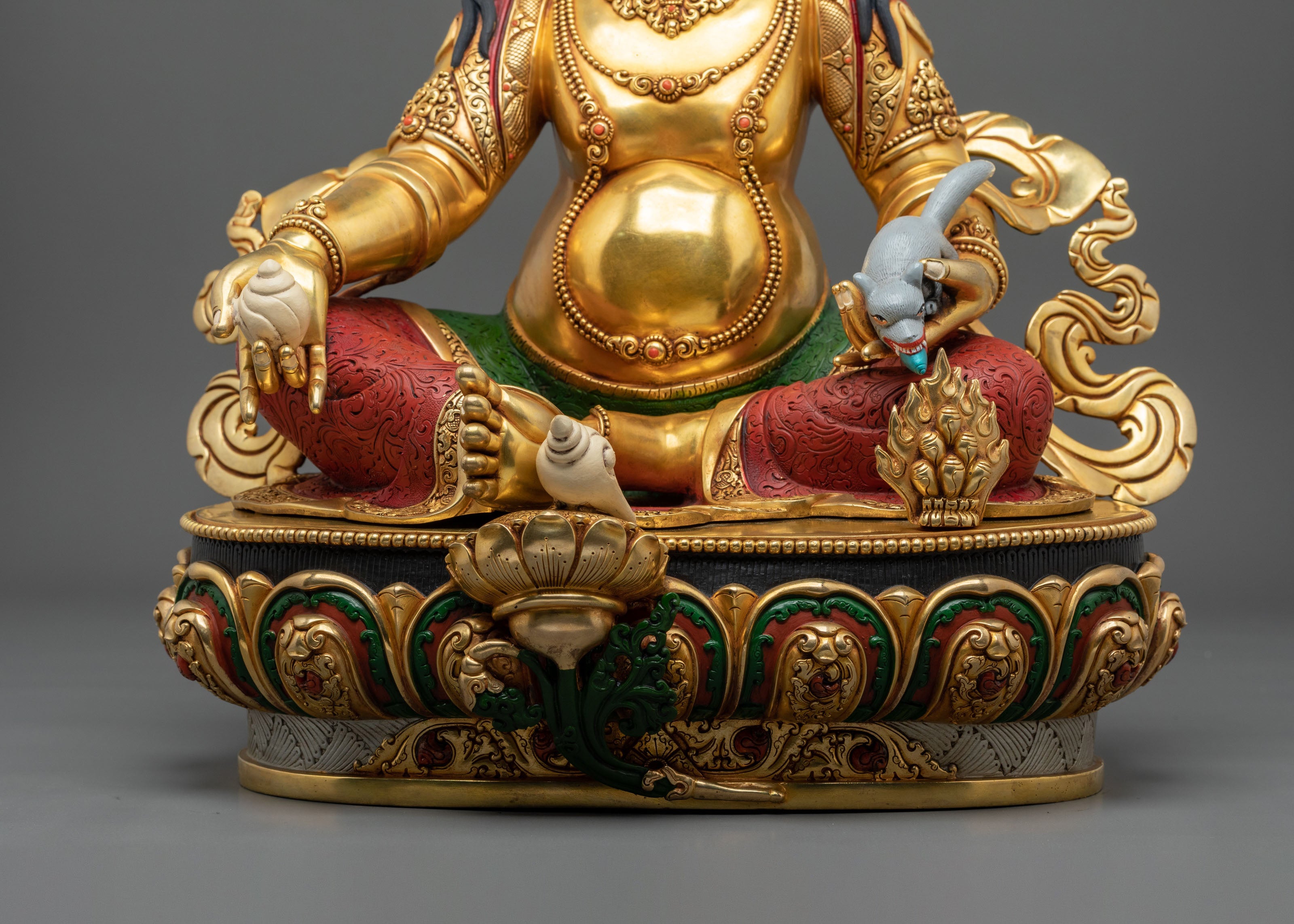 Handcrafted Dzambhala Statue | Sacred Altar Decor