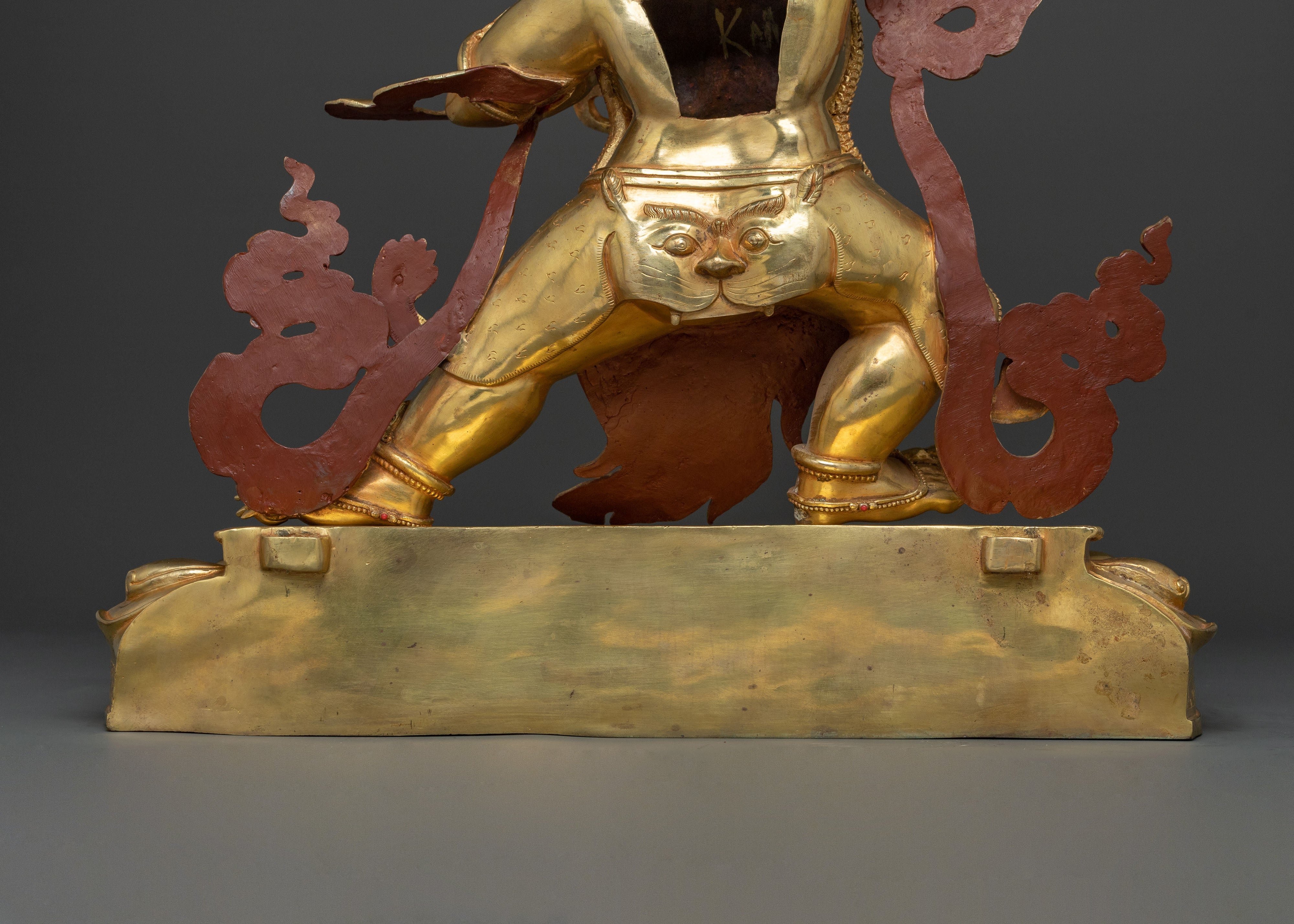 Protector Vajrapani Sculpture | Handcrafted Spiritual Art