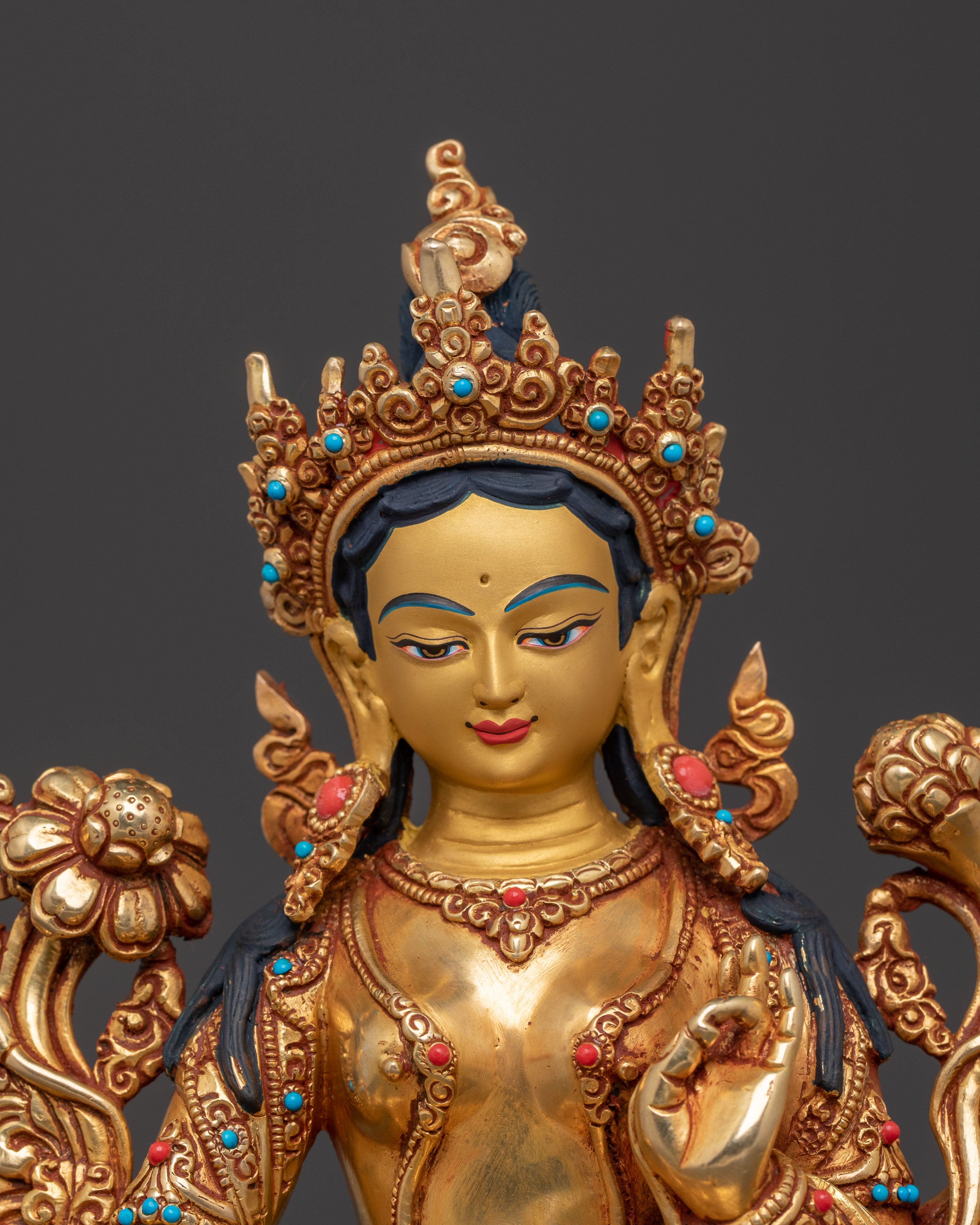 Green Tara Sacred Statue | Compassionate Action