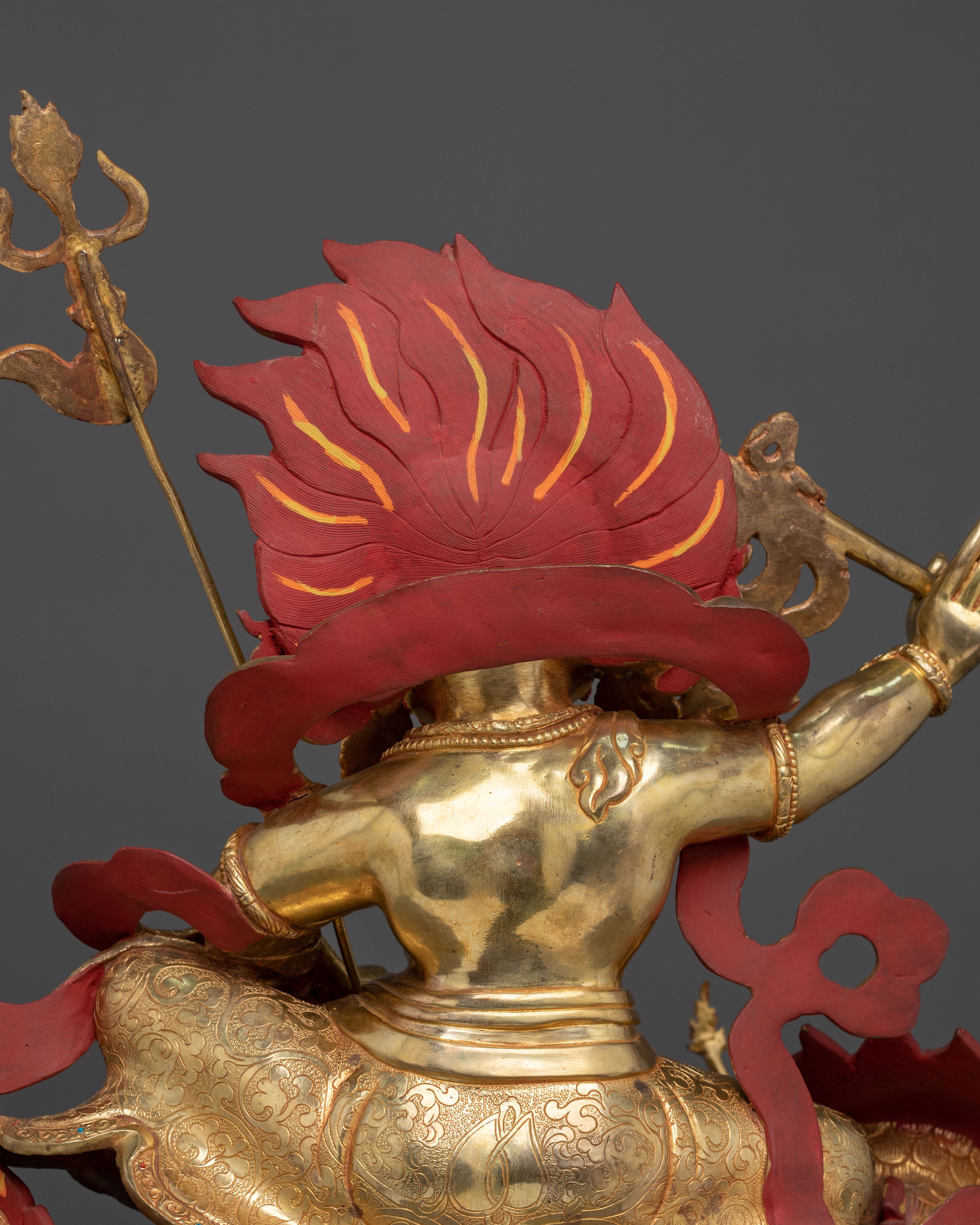 White Dzambhala Statue | Sacred Wealth God