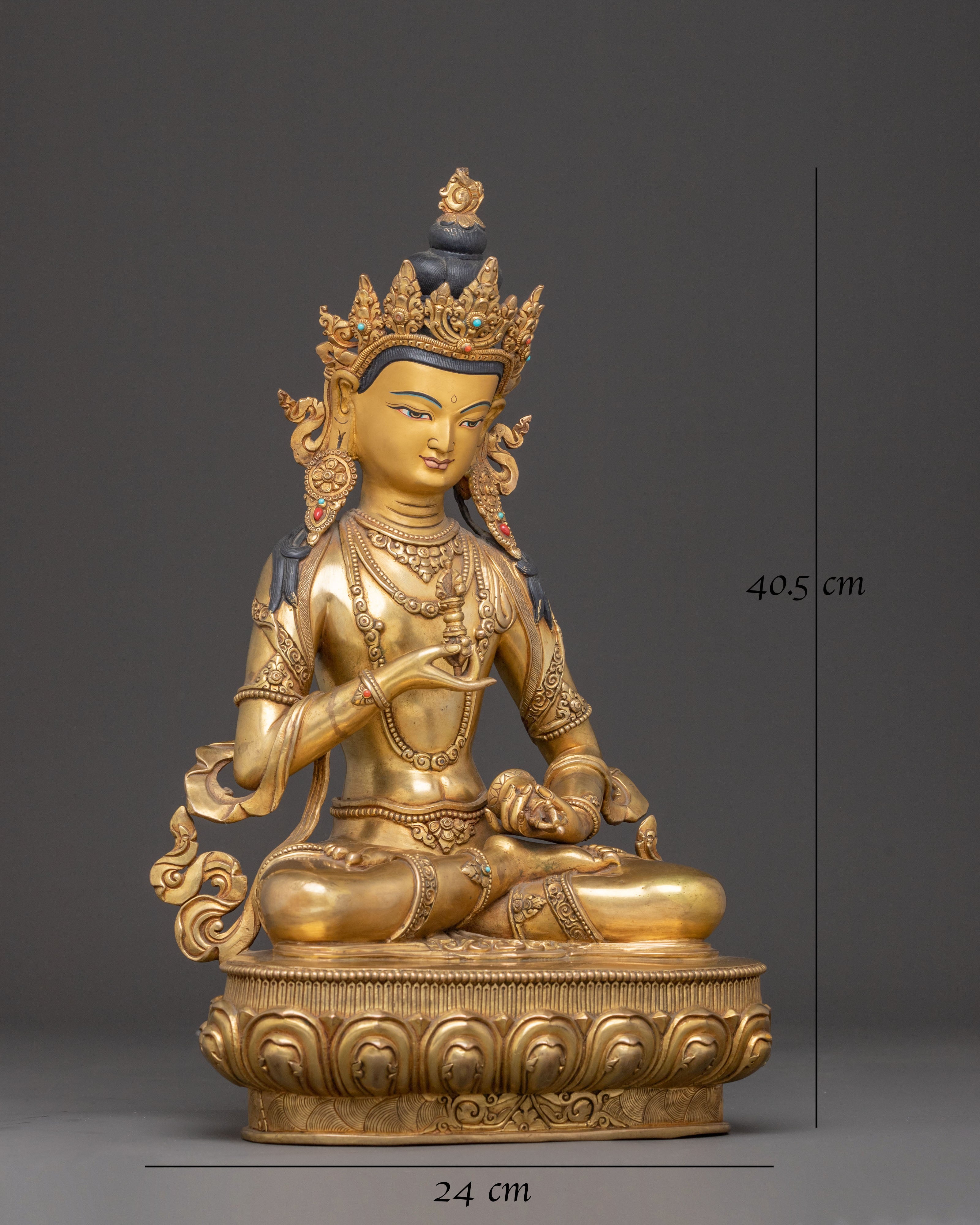 Handcrafted Vajrasattva Statue of Purification | Symbol of Inner Cleansing