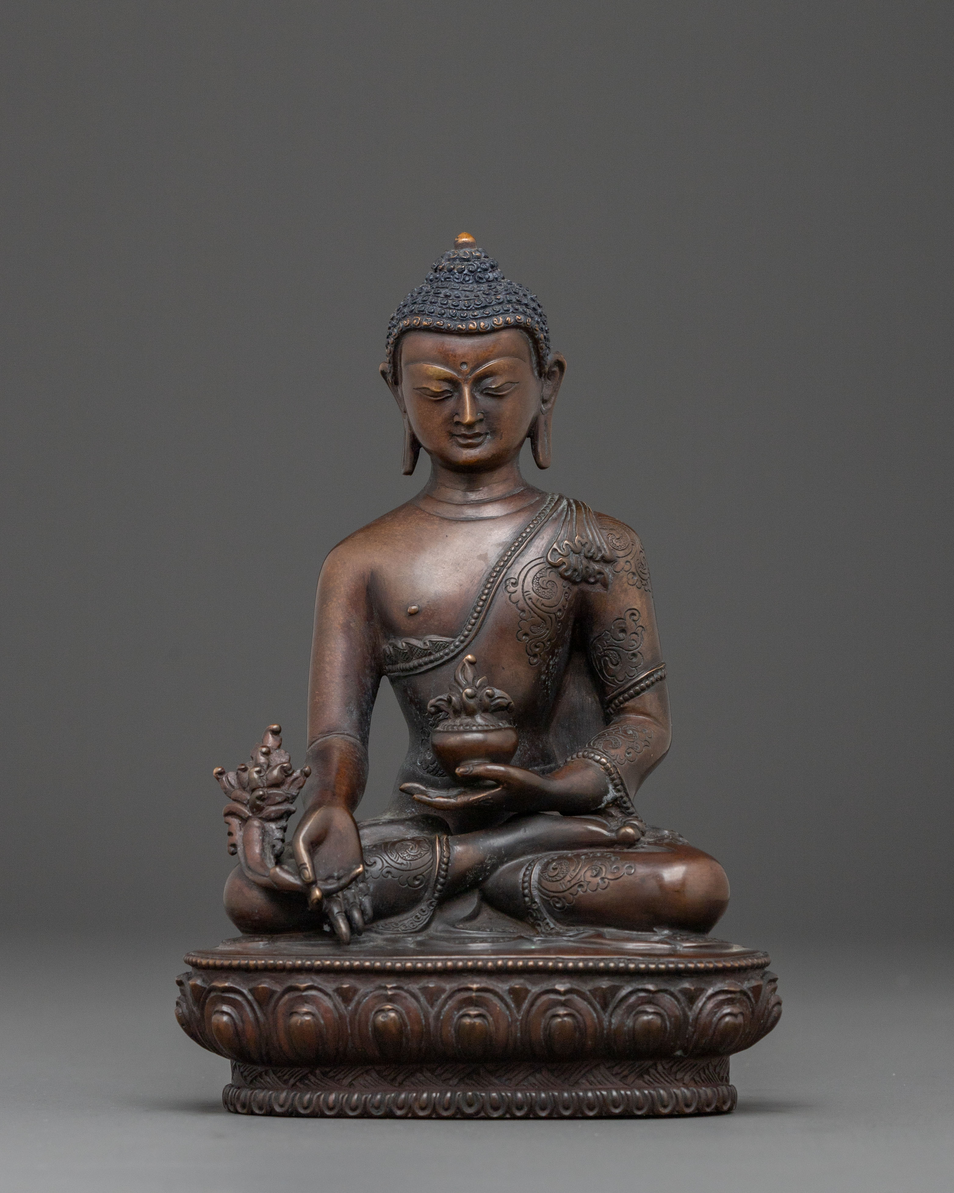 Handcrafted Serene Buddha Trio Statue | Symbol of Peace
