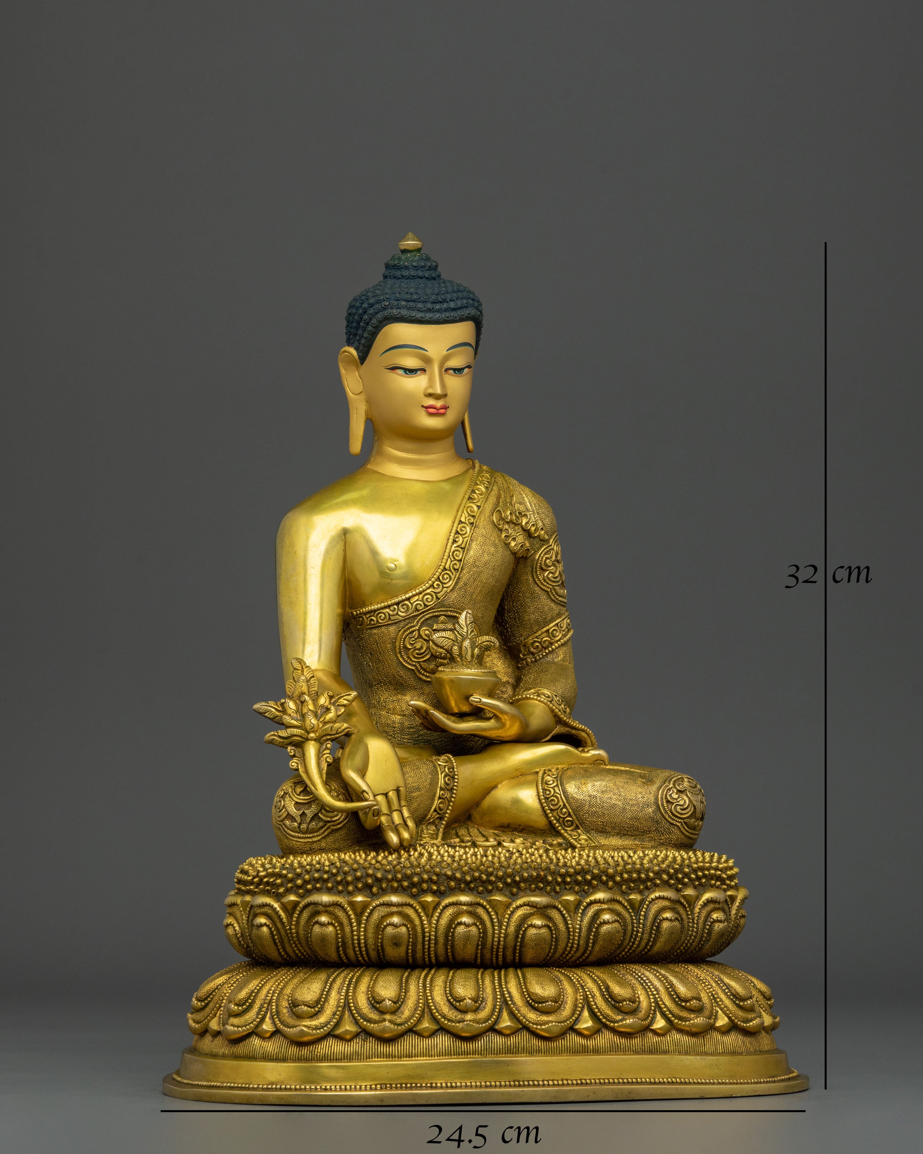 Bhaiṣajyaguru Spiritual Sculpture | Buddha of Healing