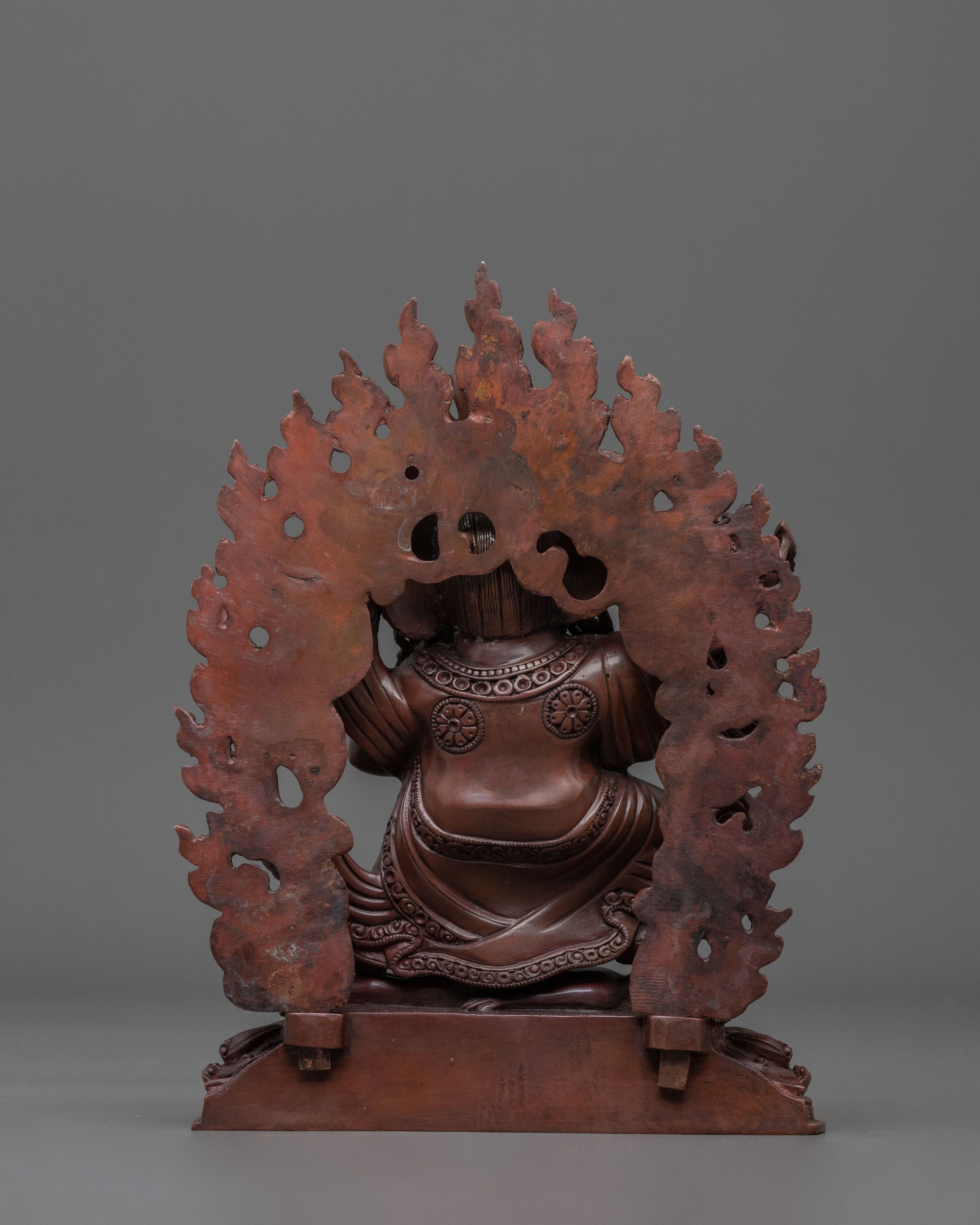 Mahakala Bernakchen Spiritual Sculpture | Tibetan Wrathful Guardian