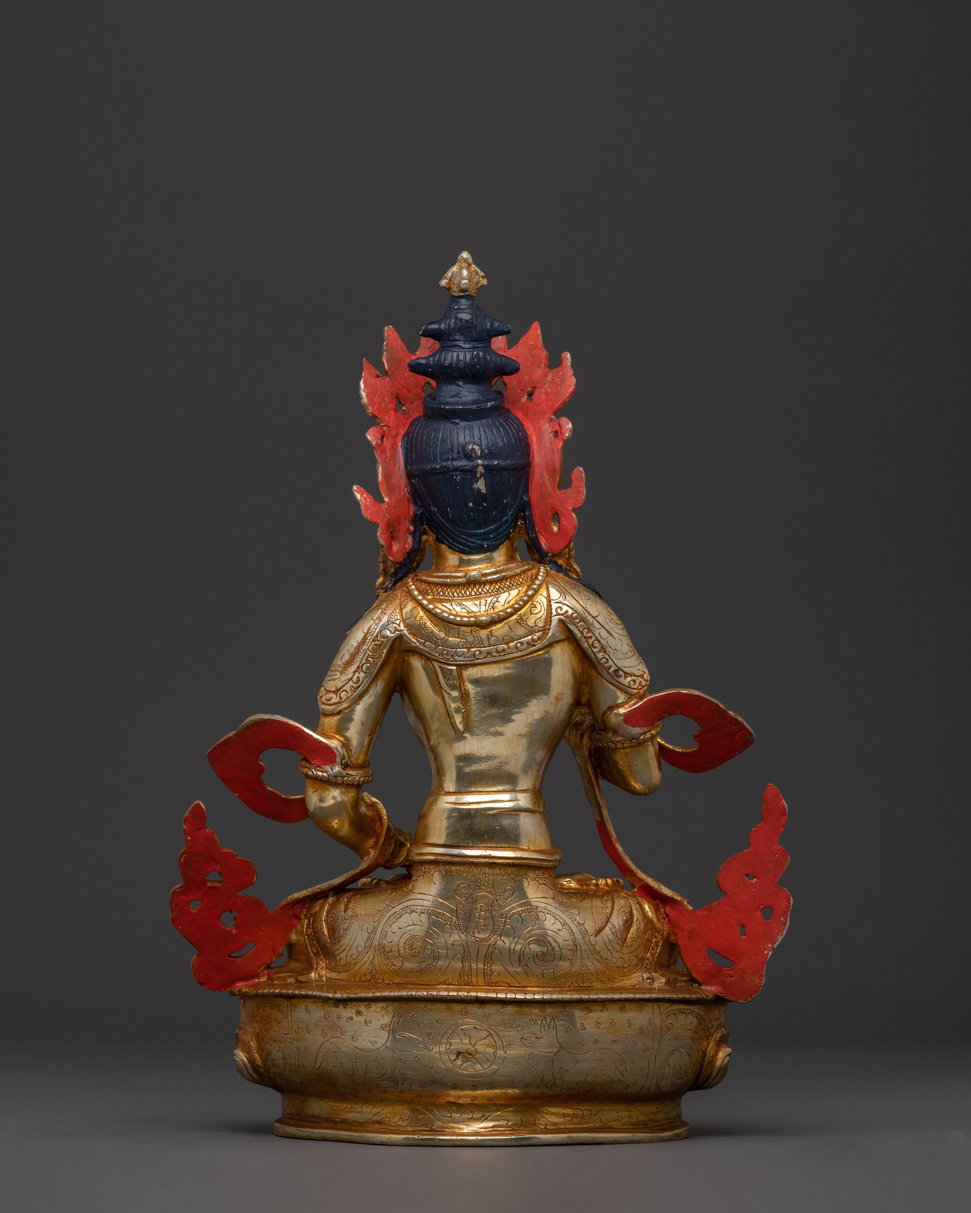 Vajrasattva Statue Purifier of Negative Karma | Tibetan Buddhist Decor