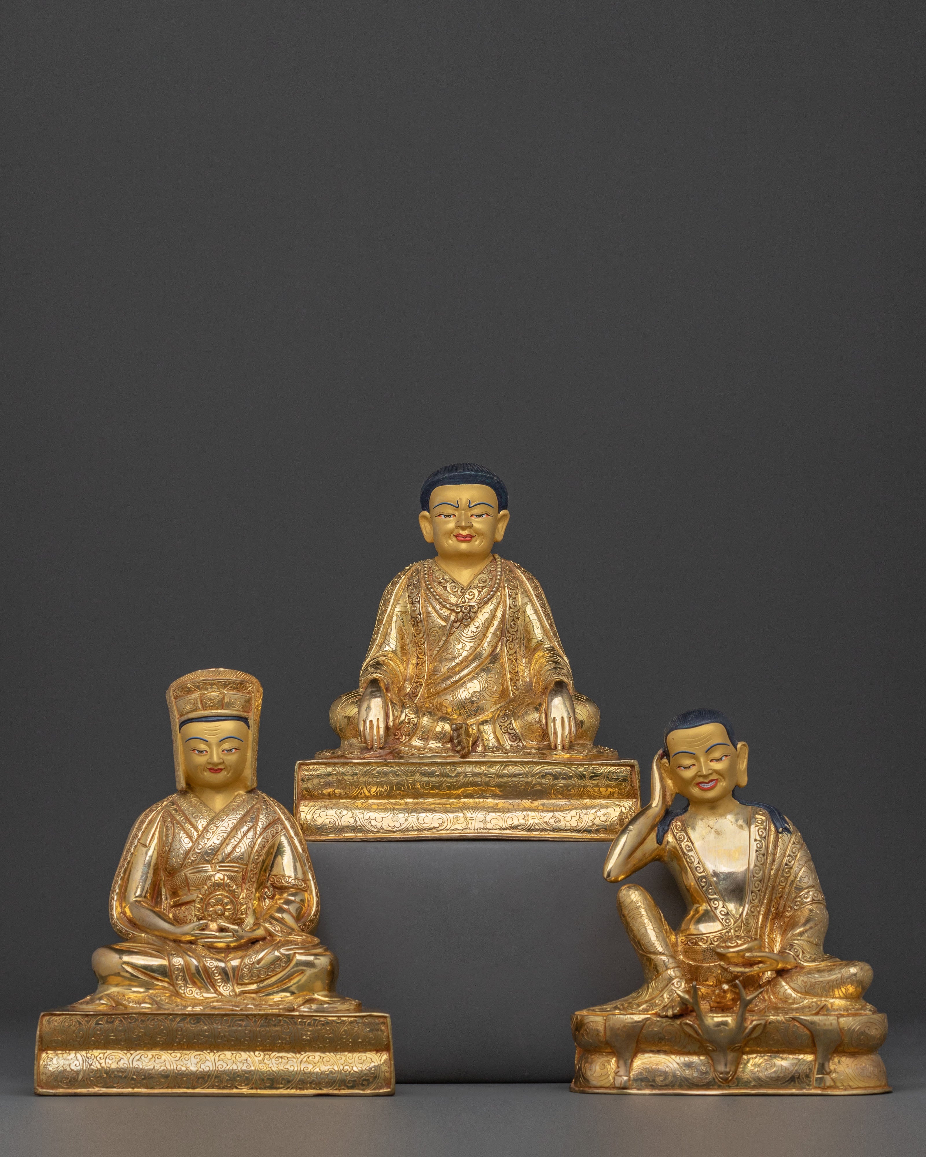 Kagyu Master Set Sacred Statue