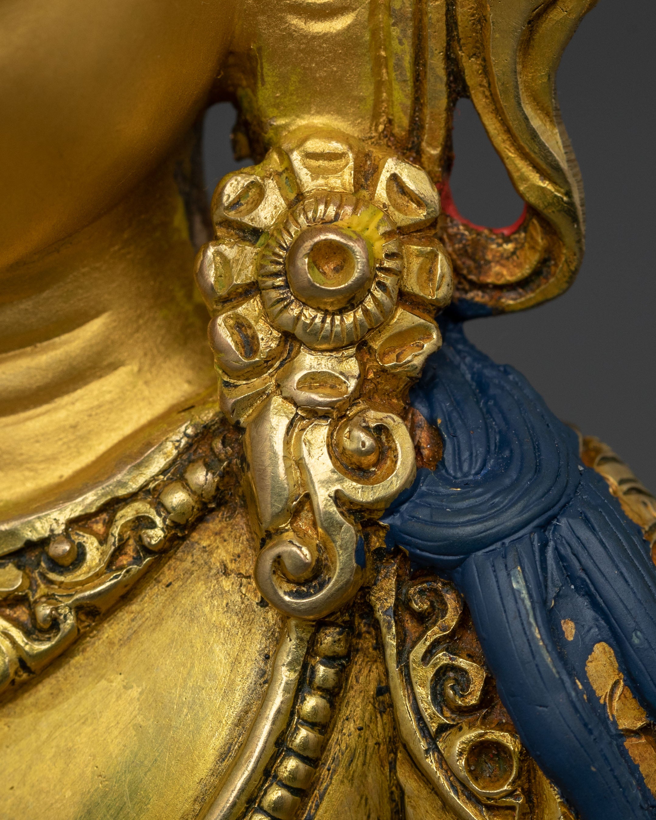 Himalayan Amitayus Sacred Statue | Buddhist Deity of Long Life & Vitality