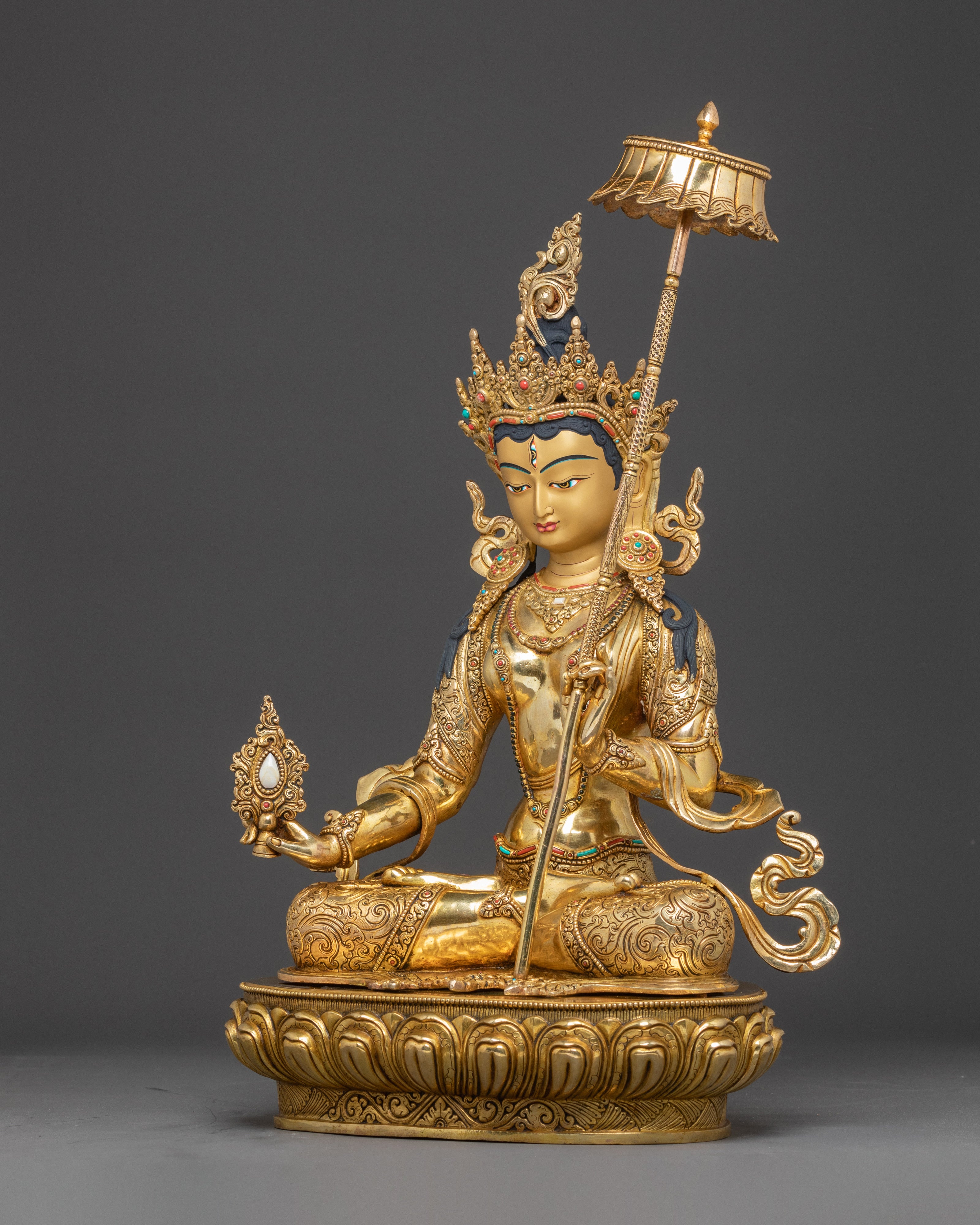 Statue of Two Armed Dukar | Traditional Himalayan Art