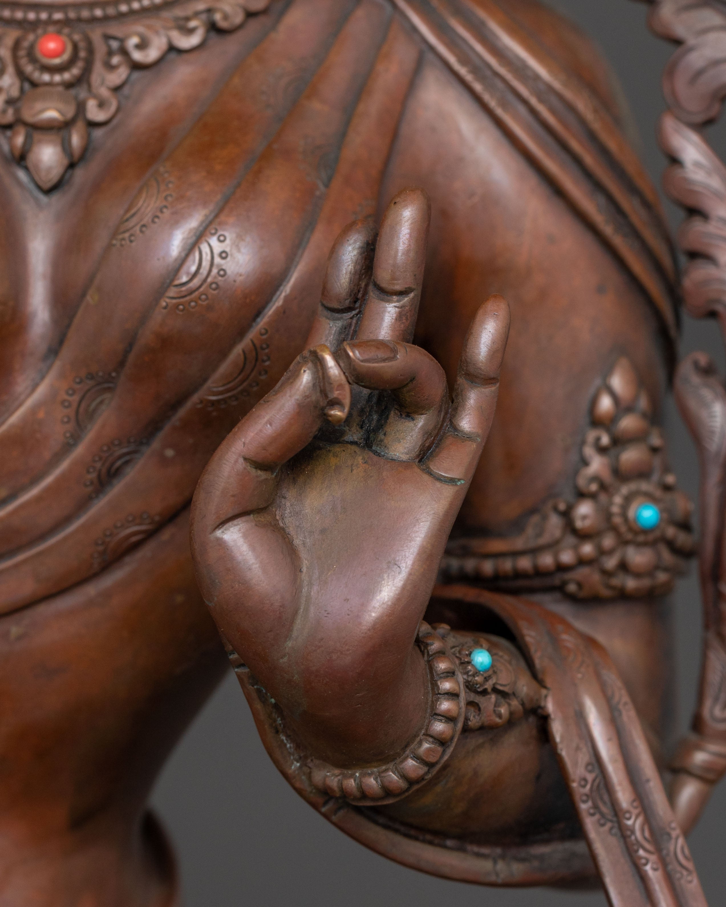 Green Tara Protection Statue | Meditation Decor