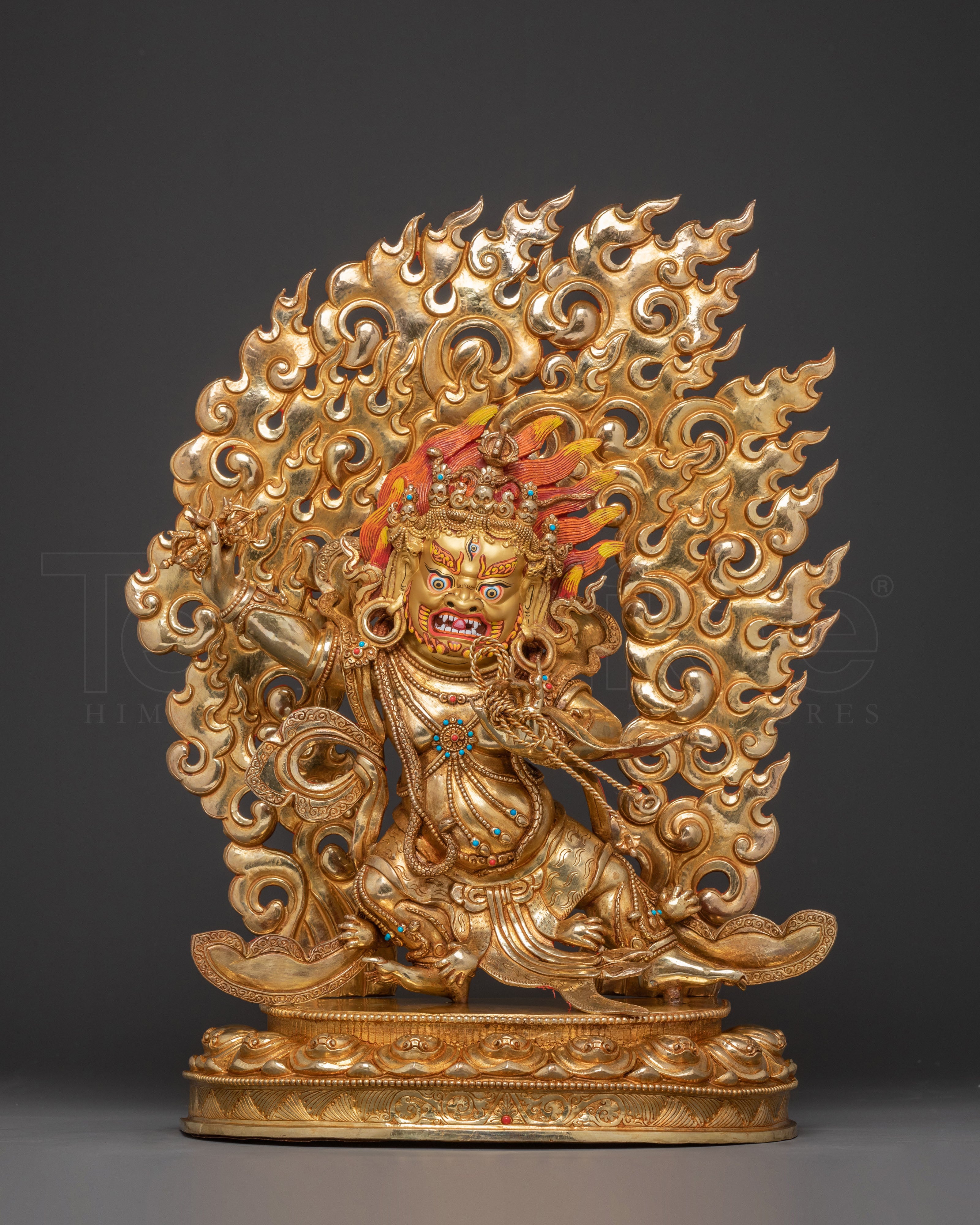 Vajrapani Wrathful Blessing Statue
