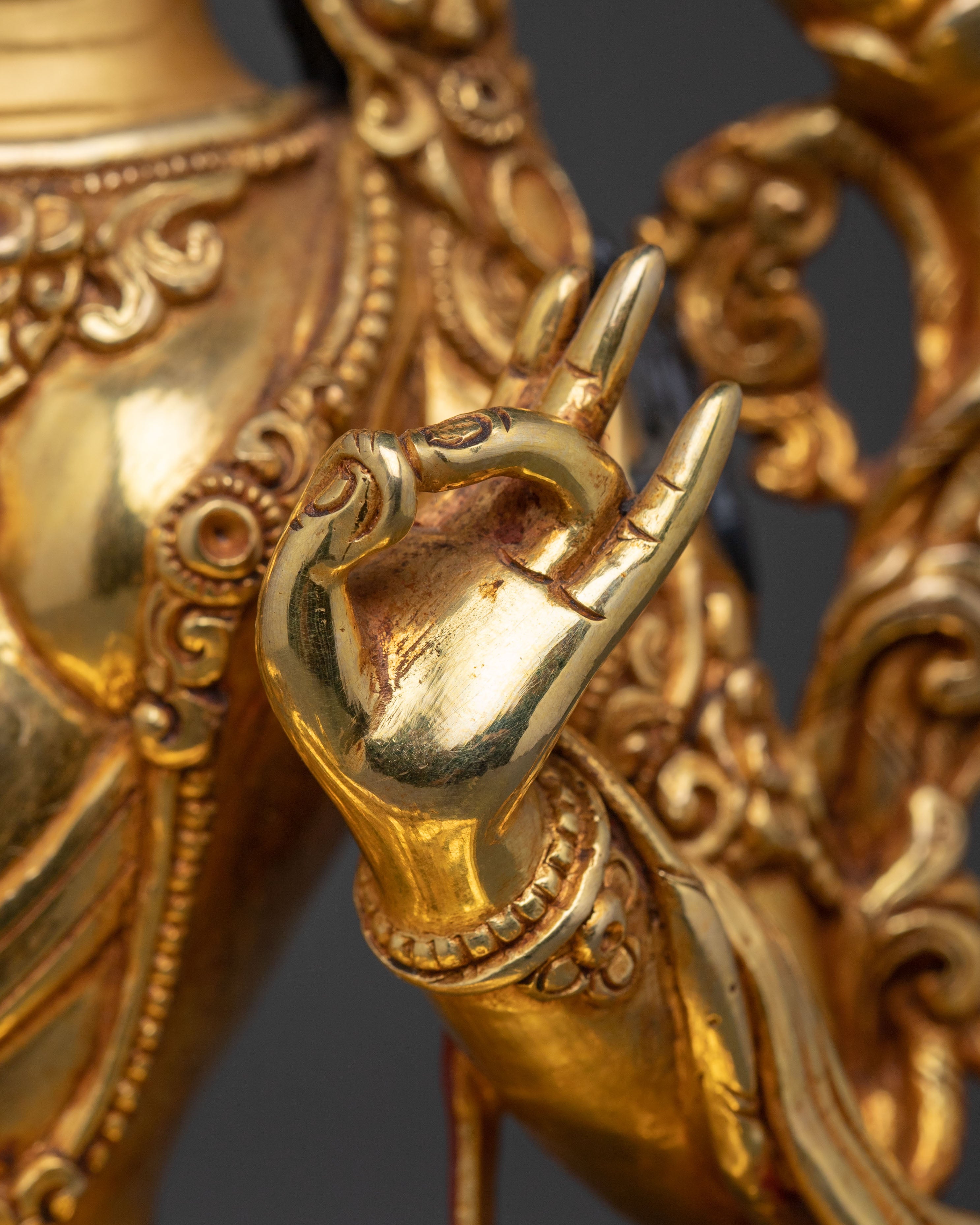 Green Tara Spiritual Statue | Compassionate Goddess