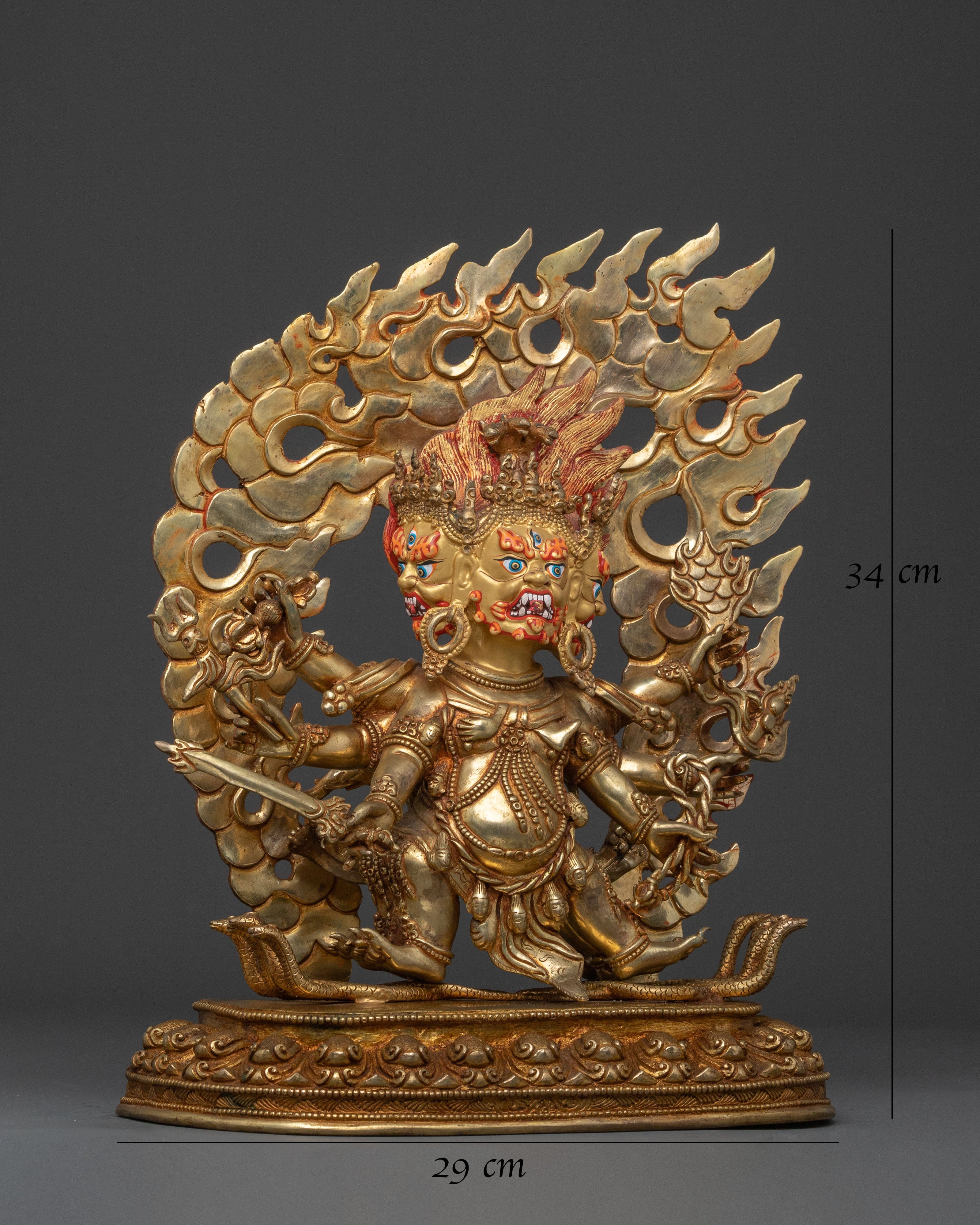Hayagriva Handmade Statue | Fiery Protector