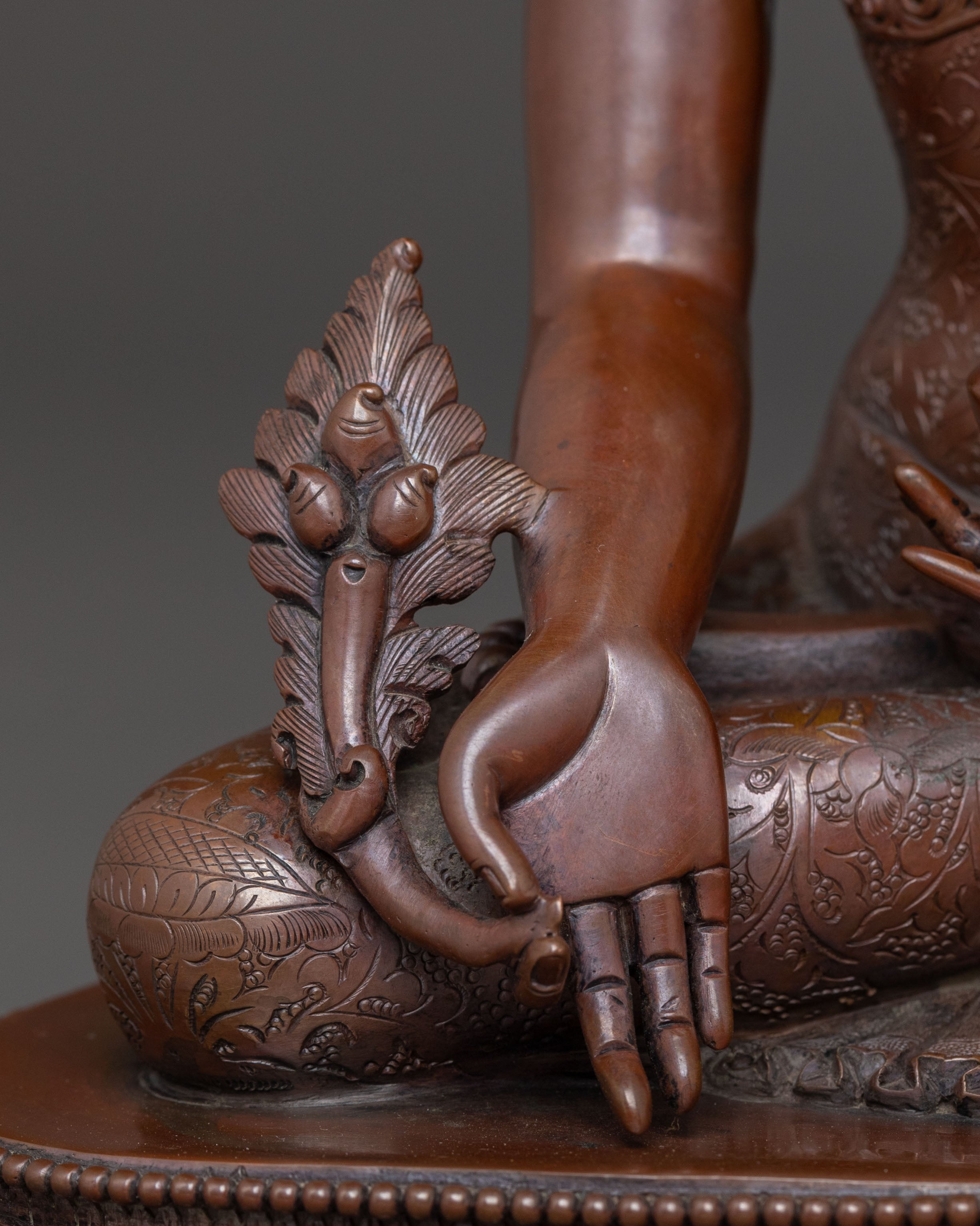 Crown Medicine Buddha Sculpture | Spiritual Healer