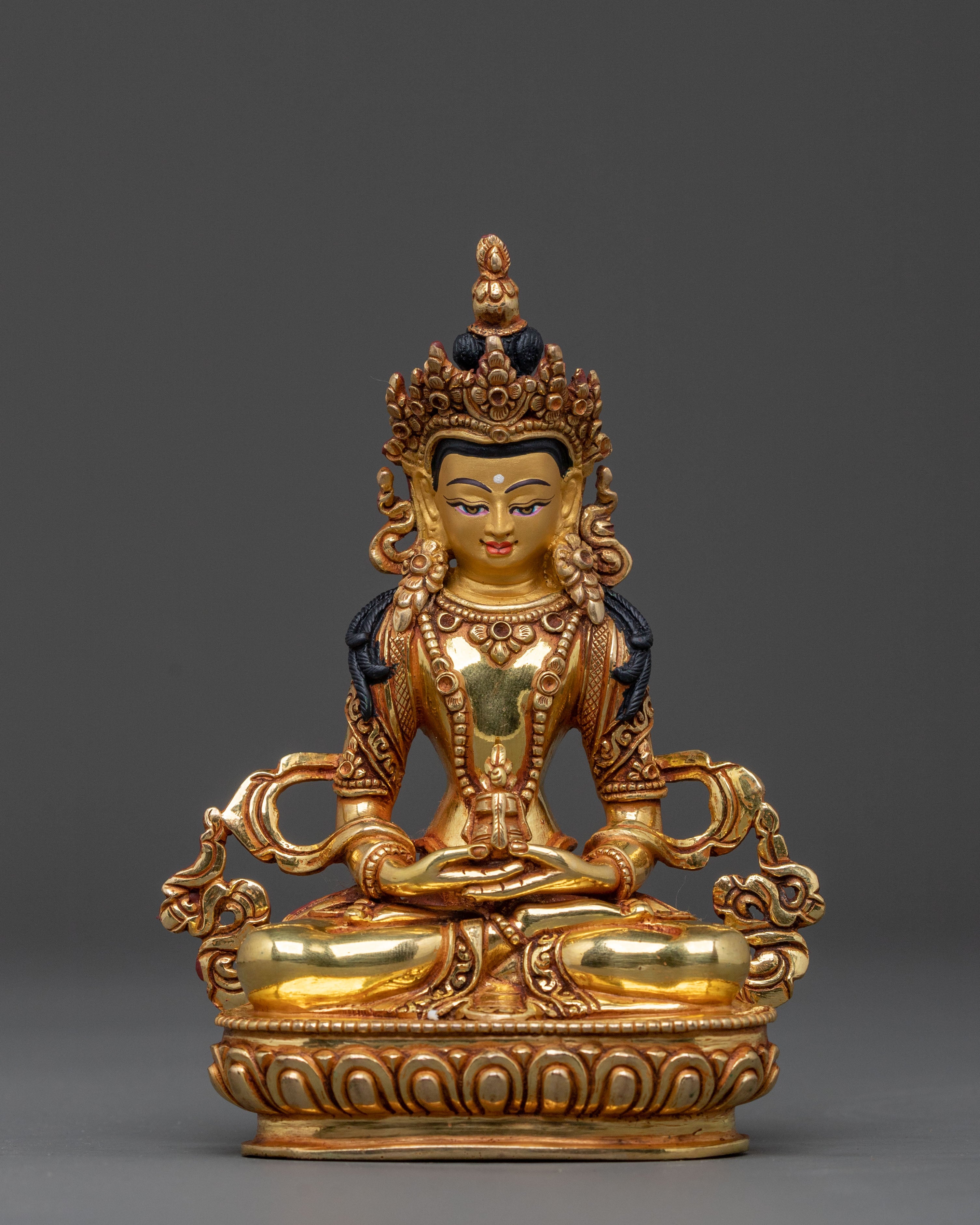  Amitayus Golden Statue