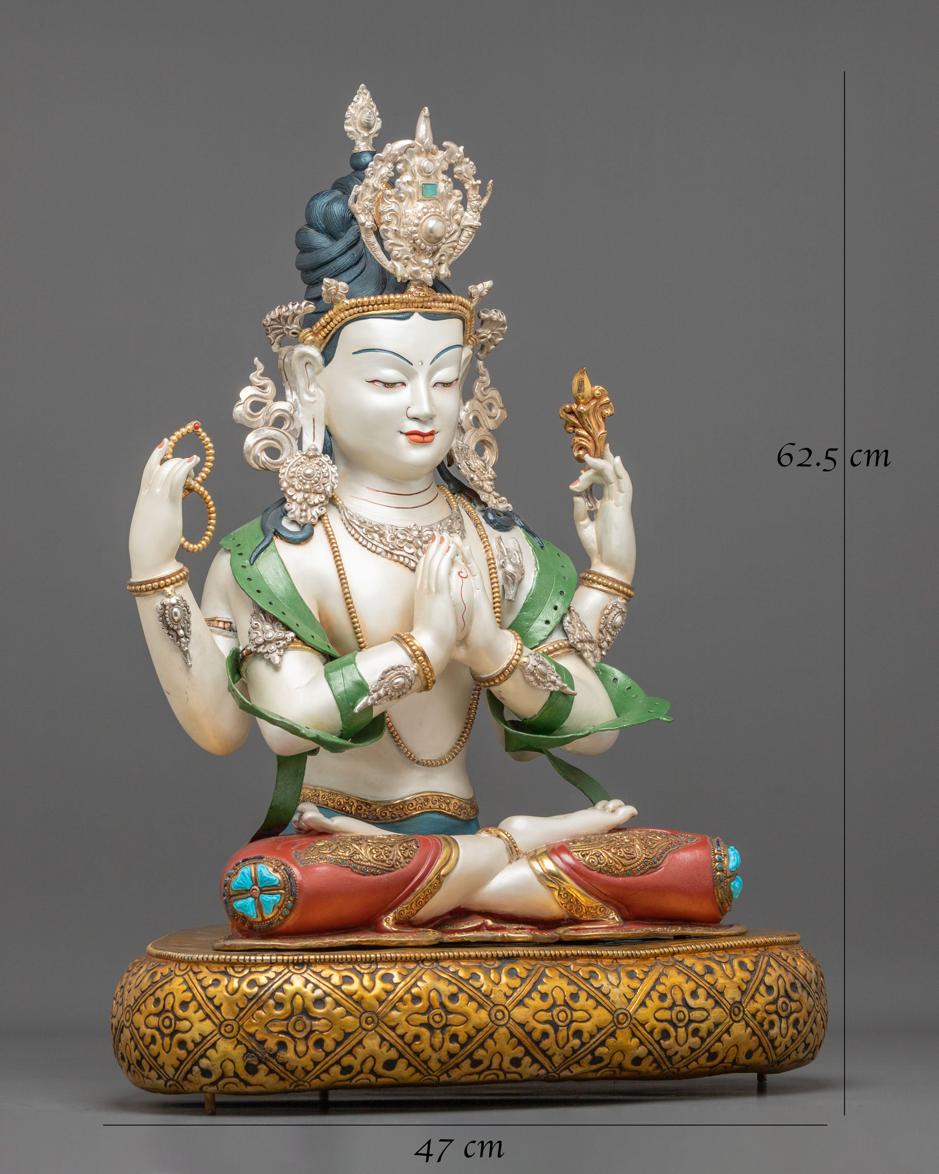 Divine Figurine of Chenrezig | Symbol of Compassion