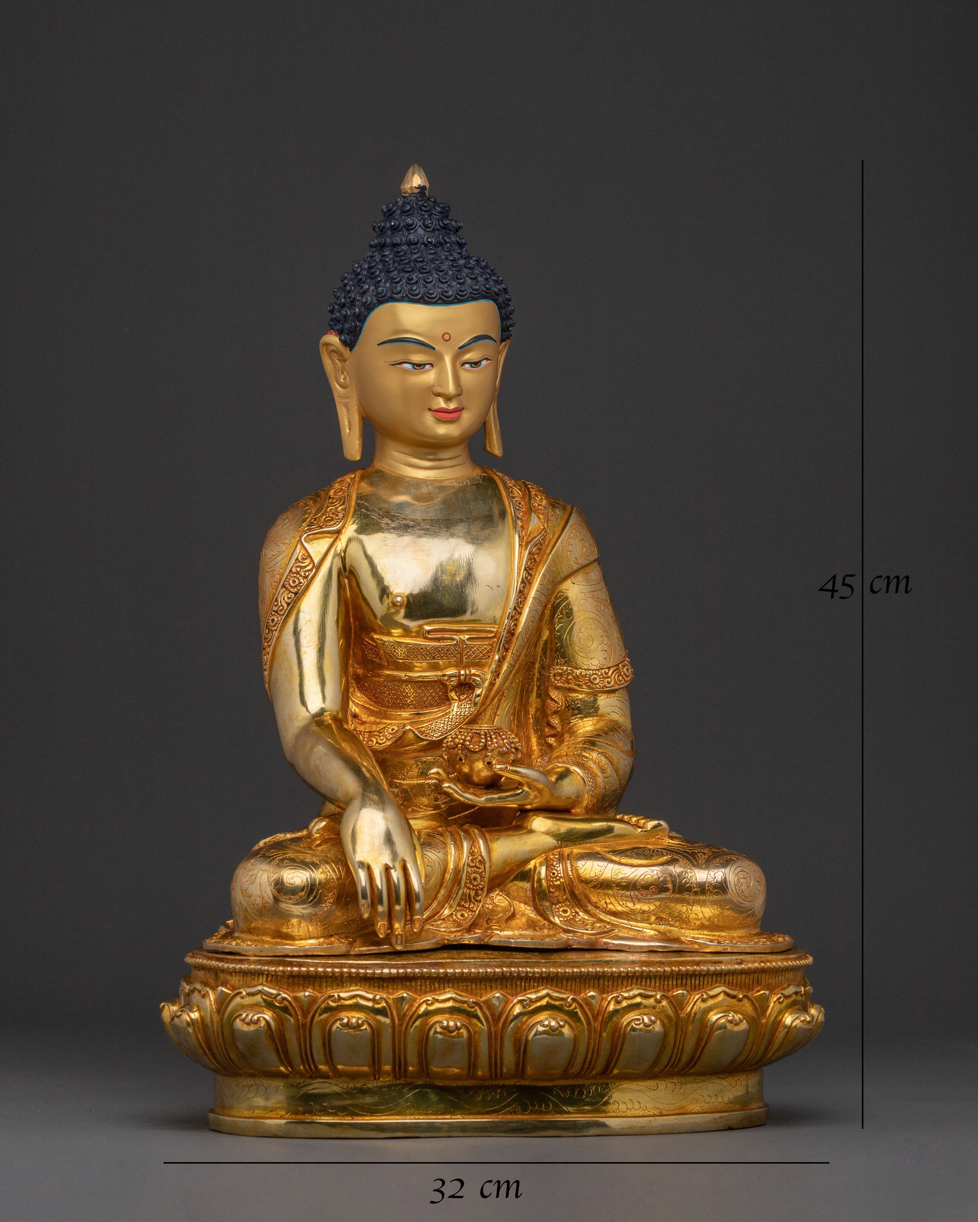 Shakyamuni Buddha Meditation Statue | Historical Buddha