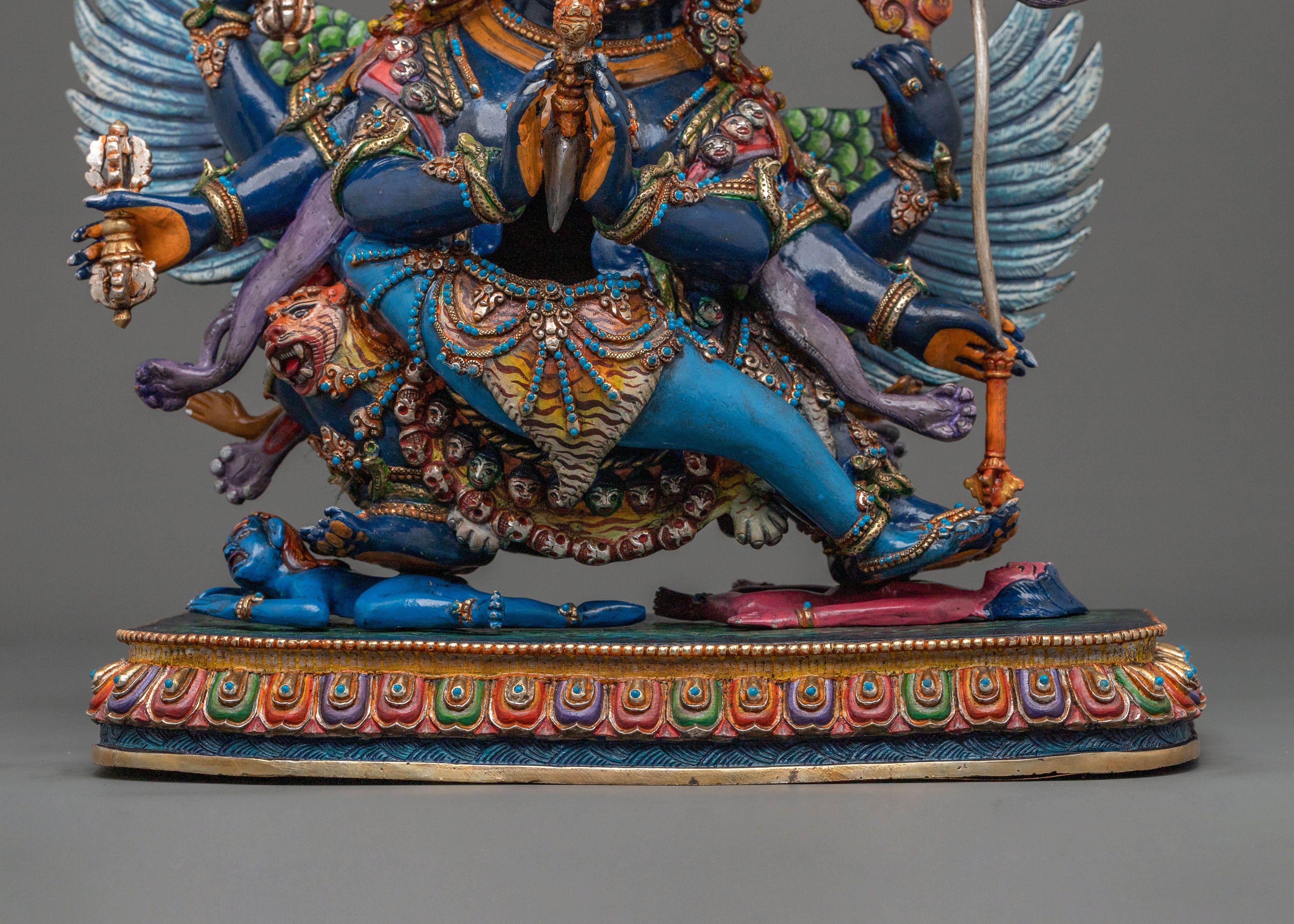 Handmade Vajrakilaya Sacred Sculpture | Home Decor