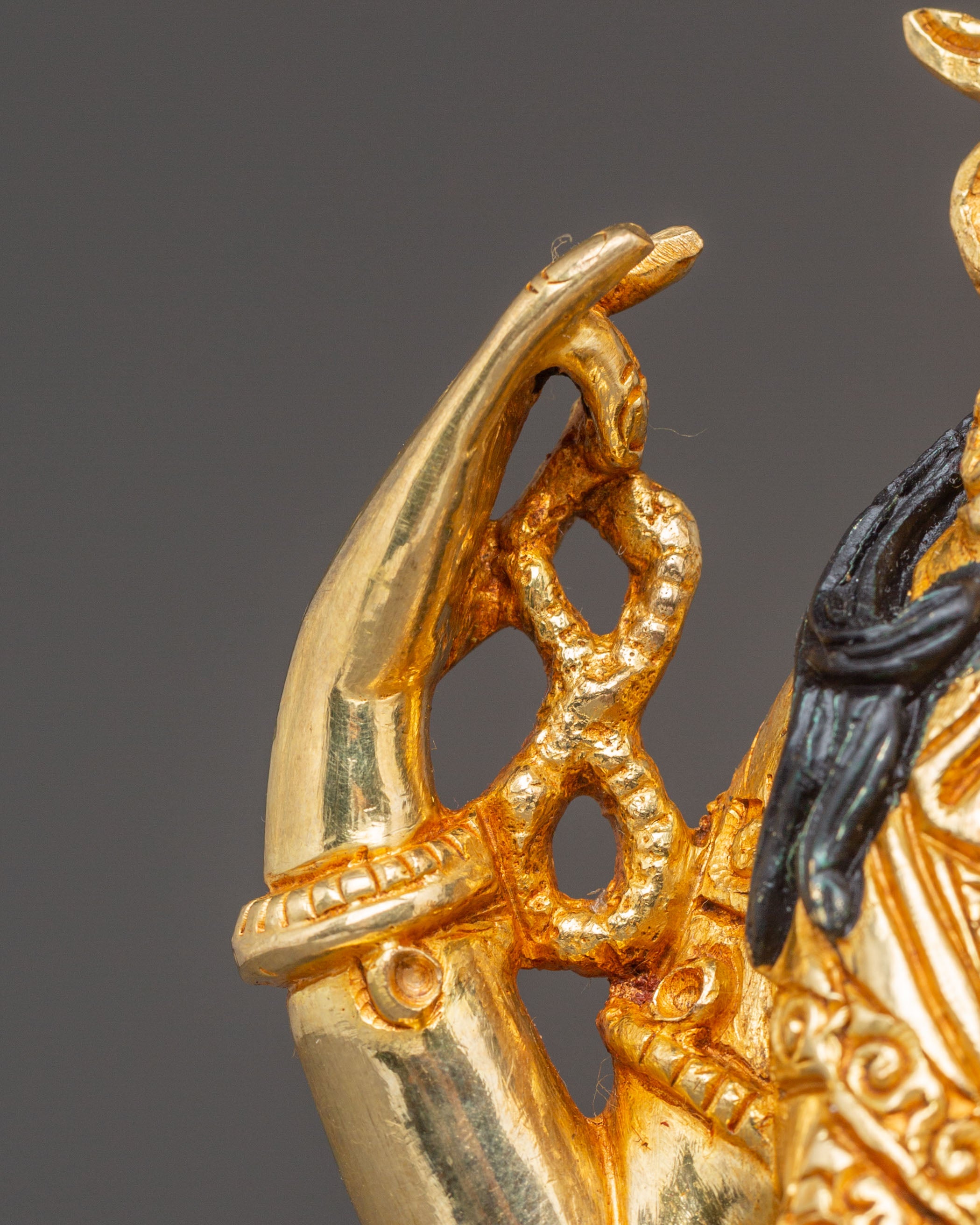 Handcrafted Statue of Four-Armed Chenrezig