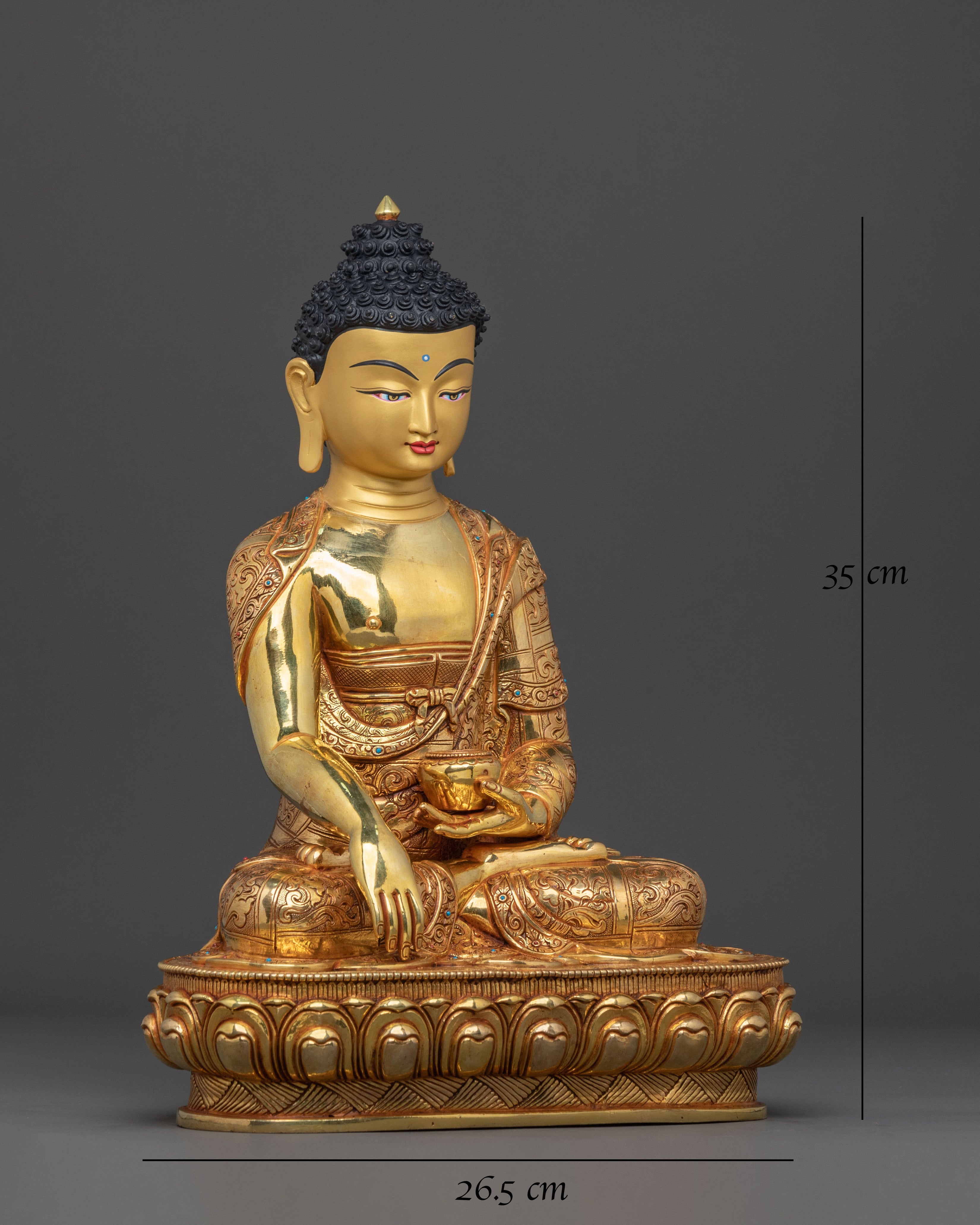 Shakyamuni Buddha Golden Statue | Dharma Master