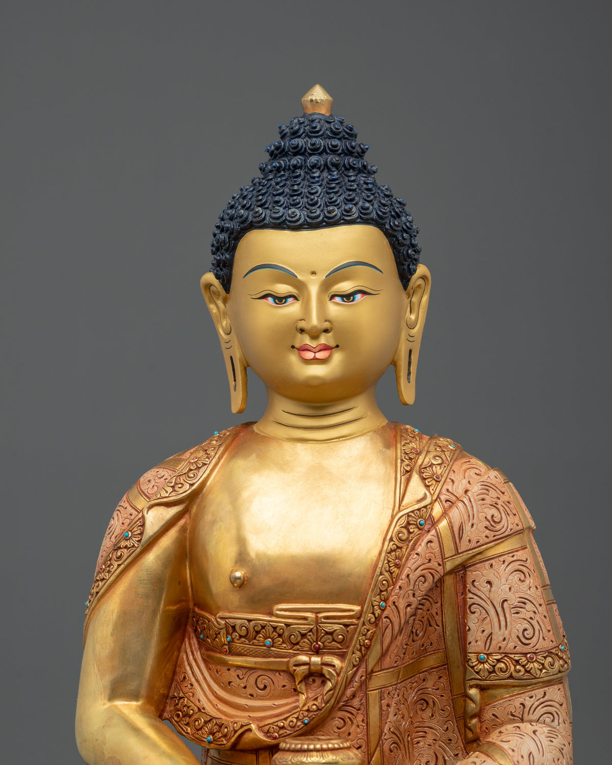Amitabha Buddha Copper Statue | Tibetan Buddhist Figurine