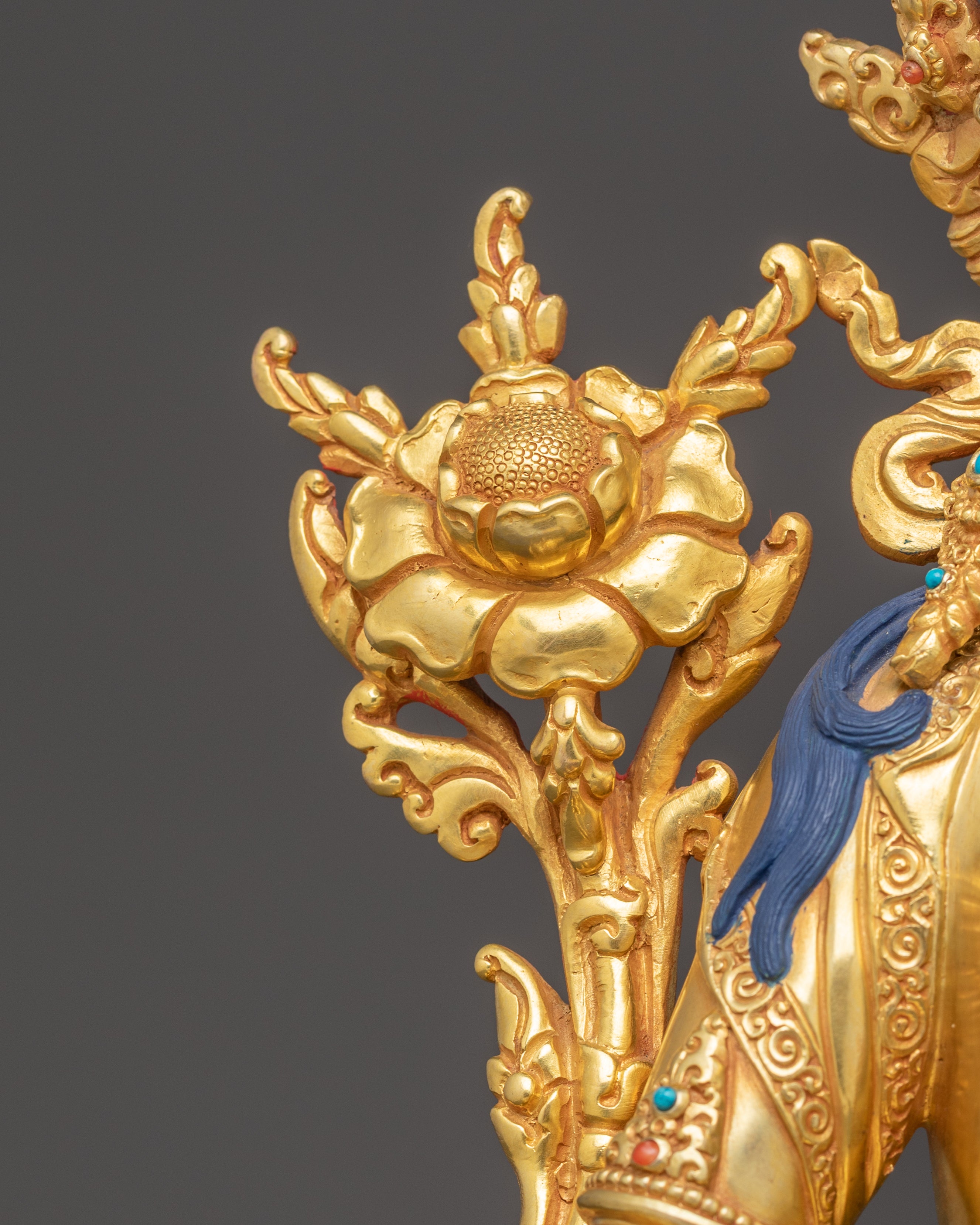 Green Tara Statue: Embodiment of Enlightened Action