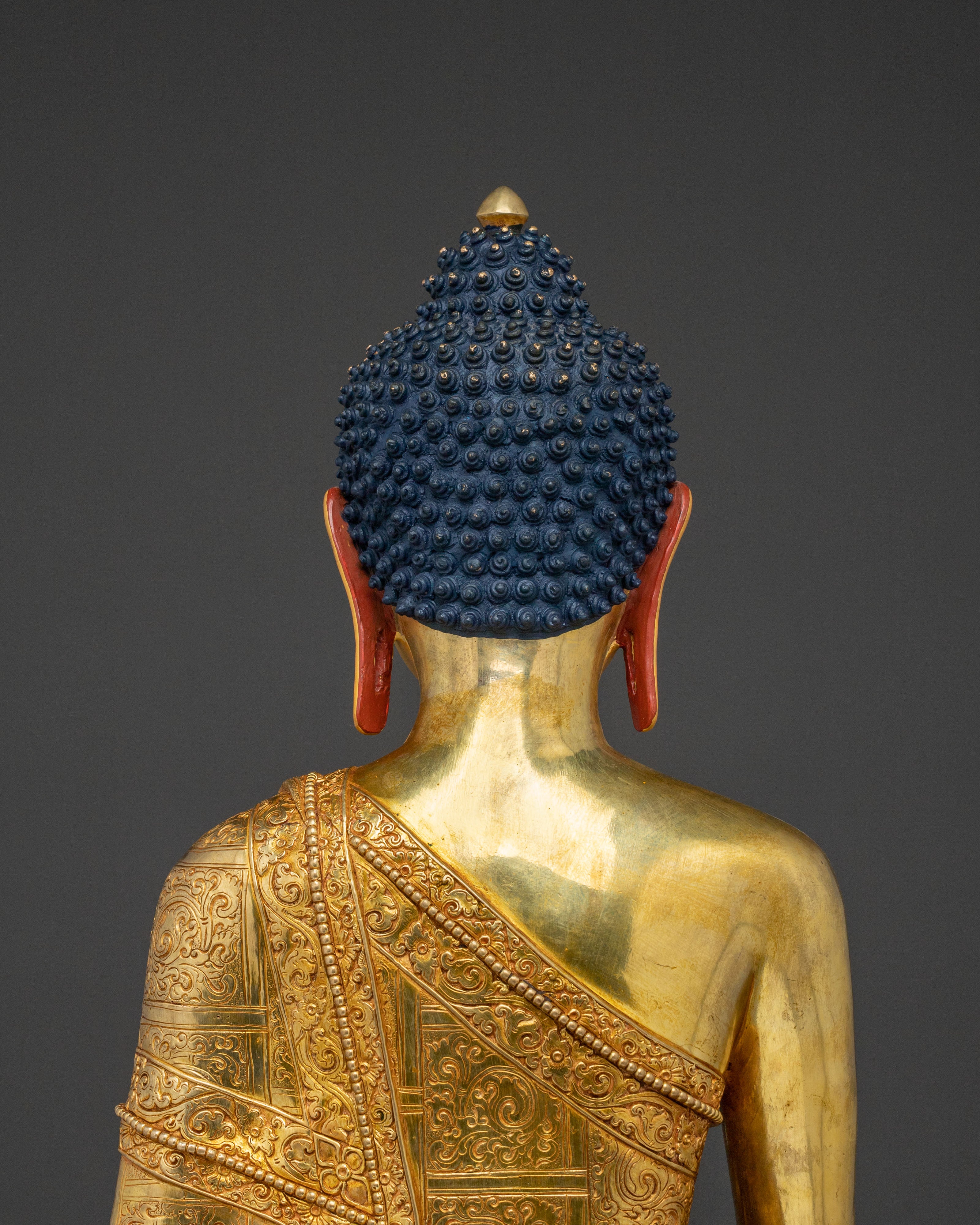 Handcrafted Shakyamuni Buddha Statue | Buddhist Decor
