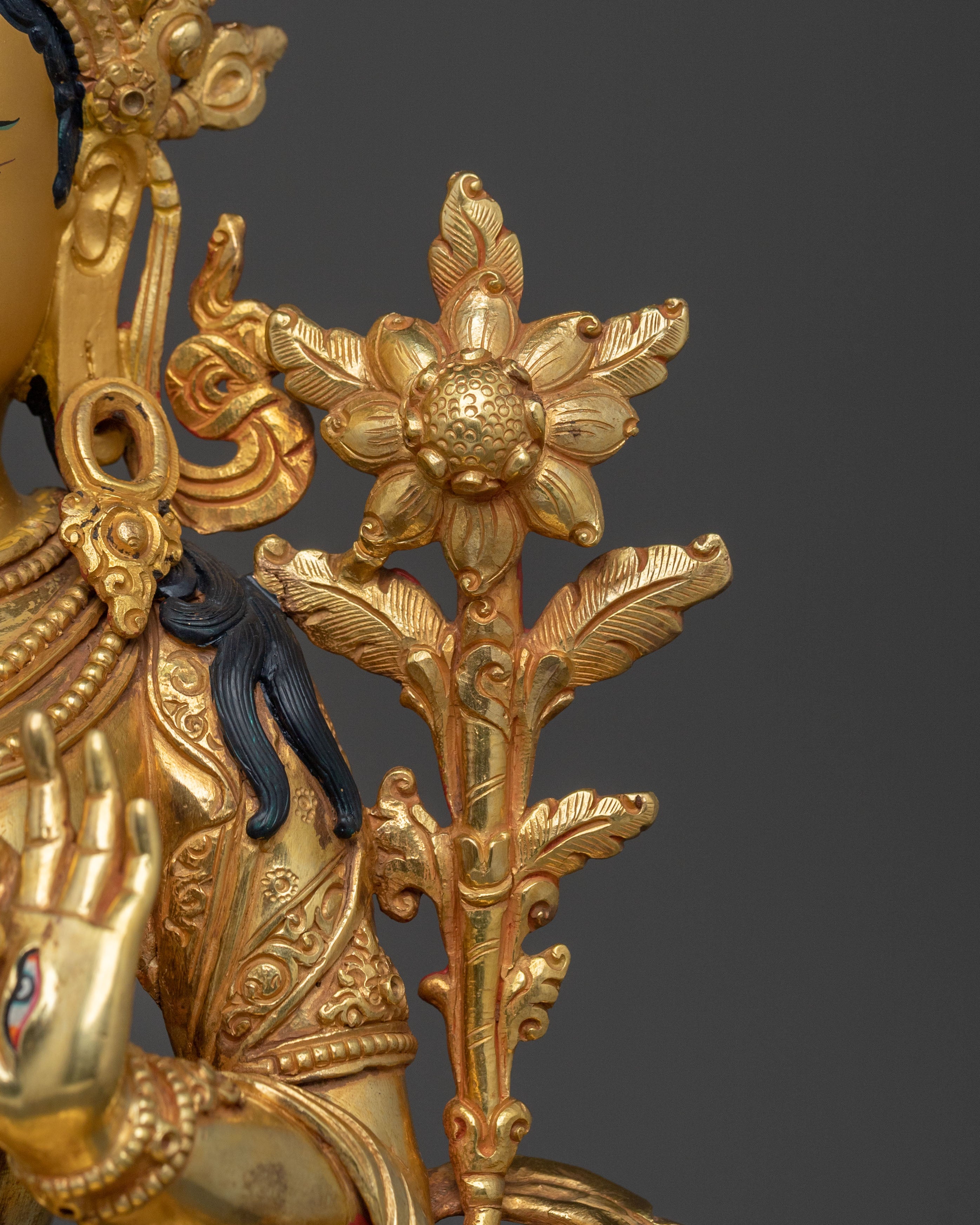 White Tara Compassion Goddess Statue | Divine Protector and Healing Deity
