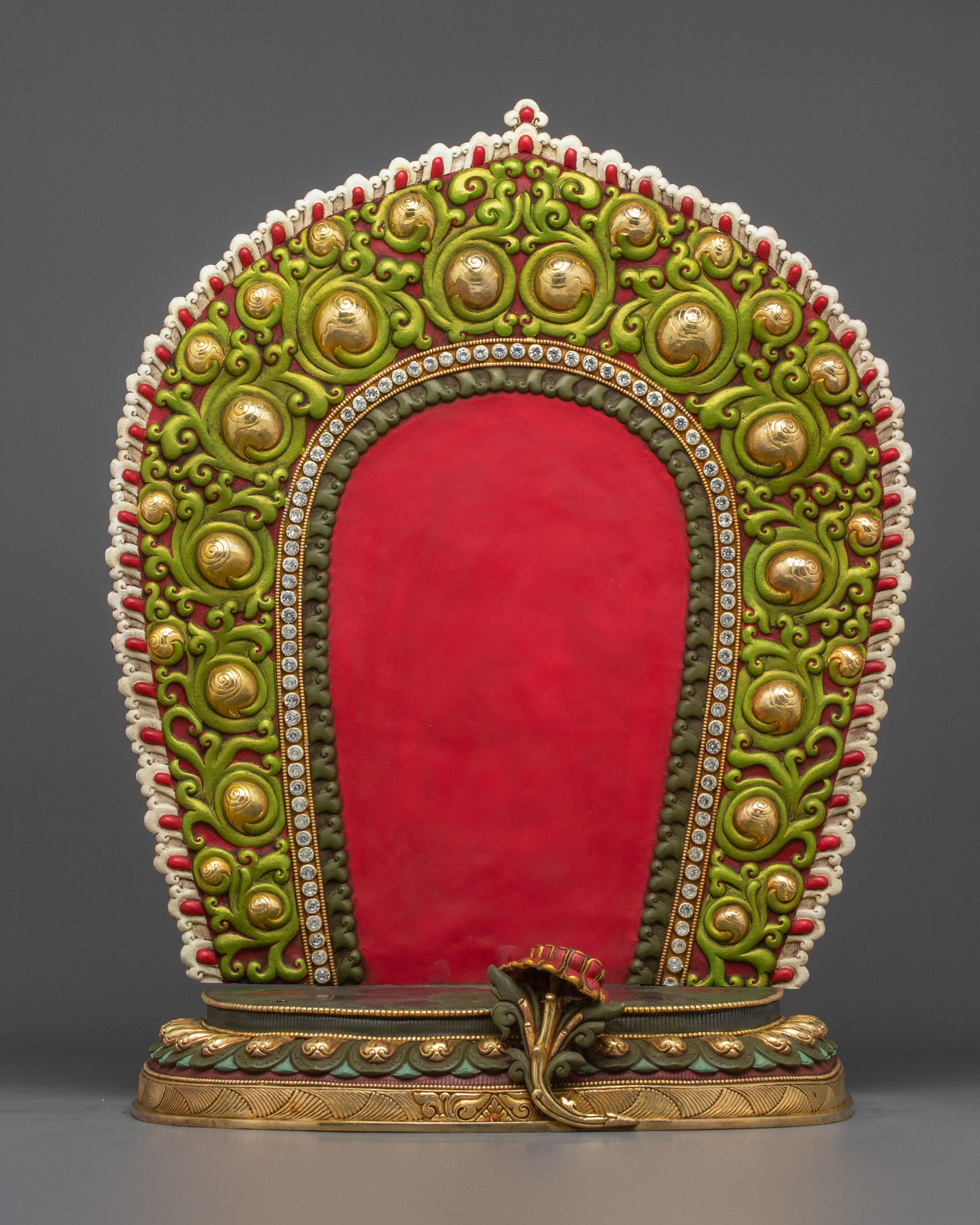 Simhanada Manjushri Statue | Radiant Wisdom Deity