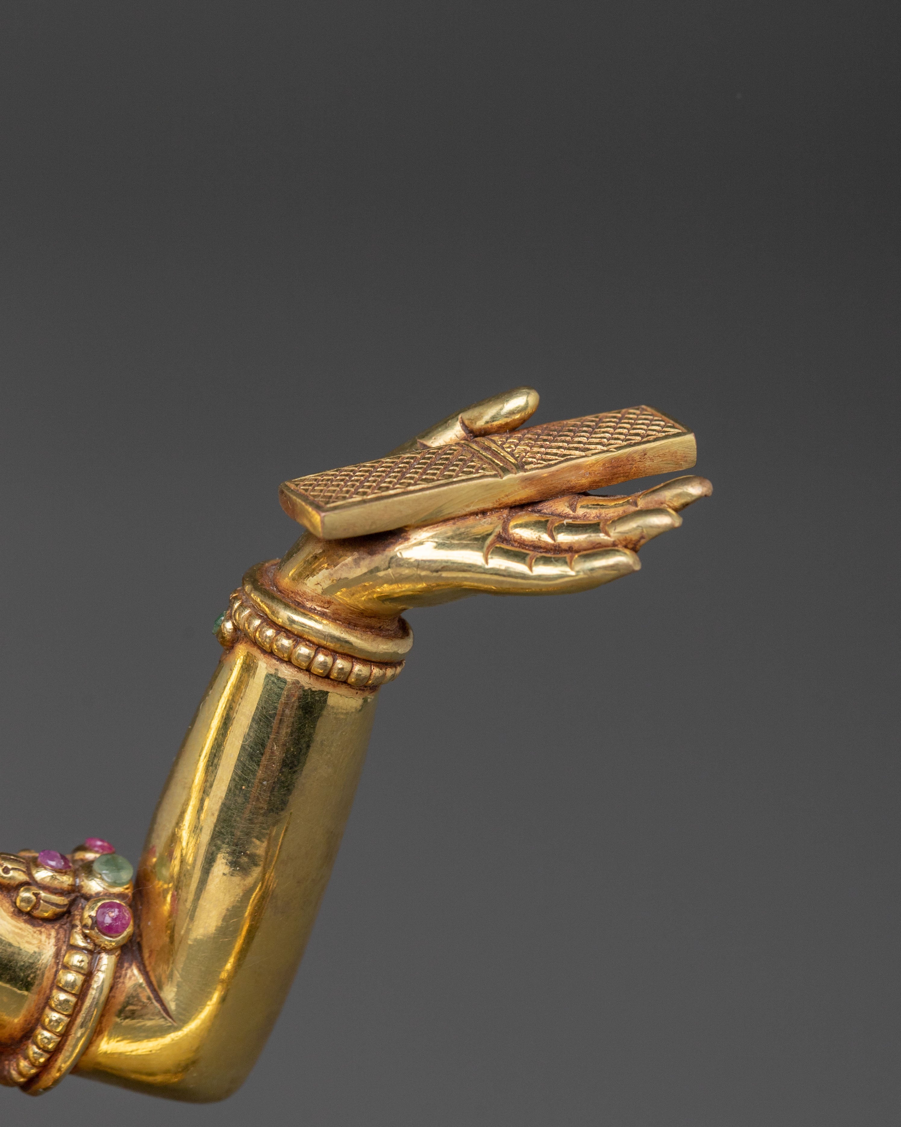 Handcrafted Vasudhara Statue: Goddess of Wealth