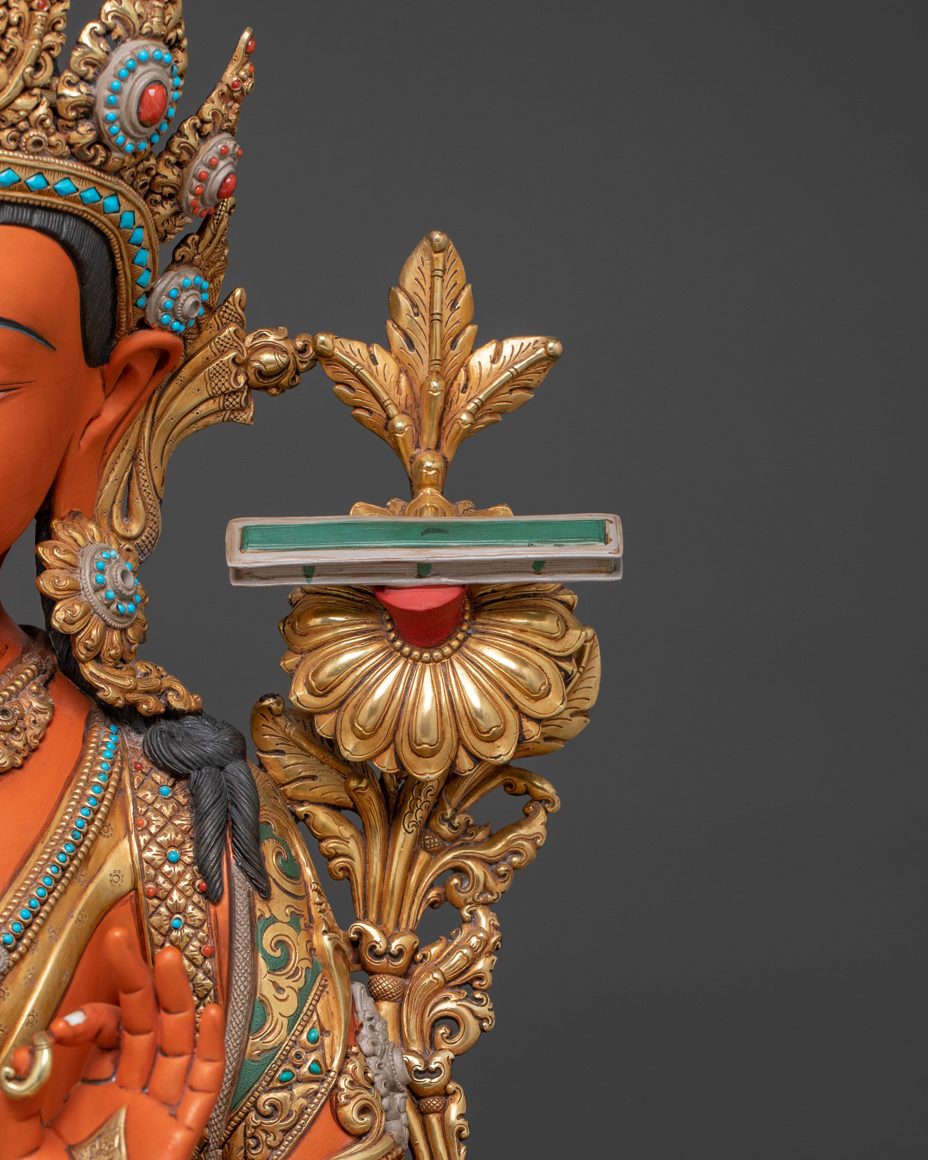 Manjushri Awakening Statue | Bodhisattva of Wisdom and Knowledge