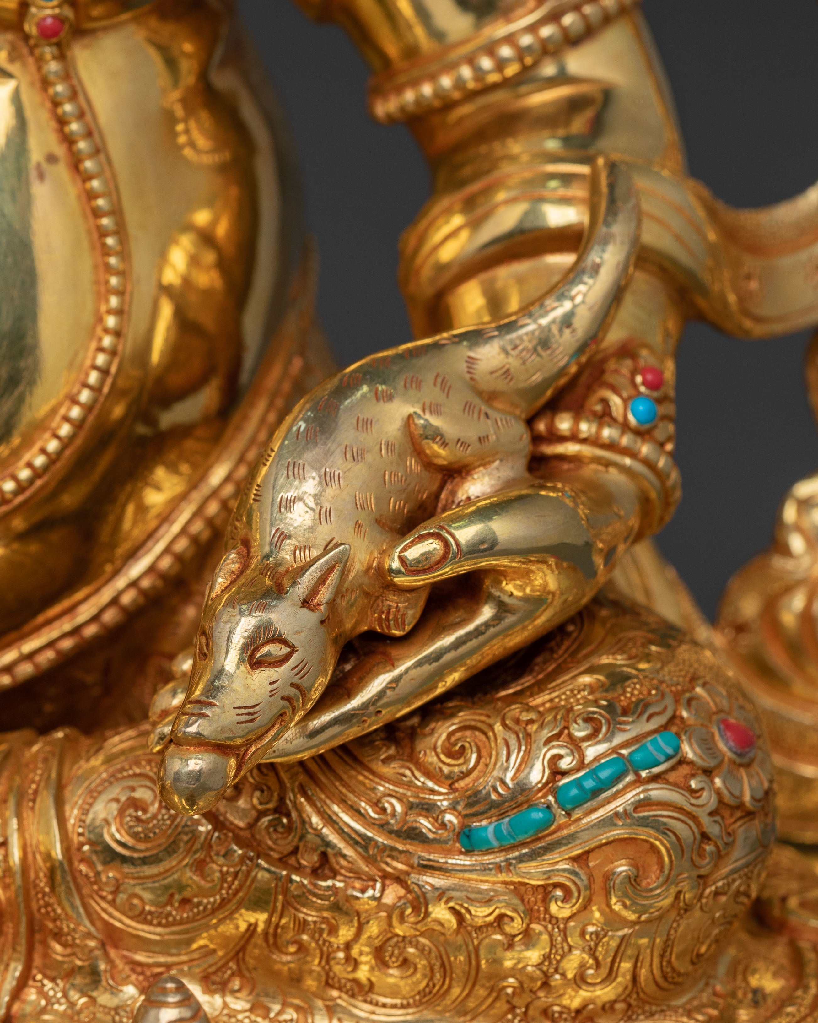 Guardian of Wealth: Dzambhala Statue