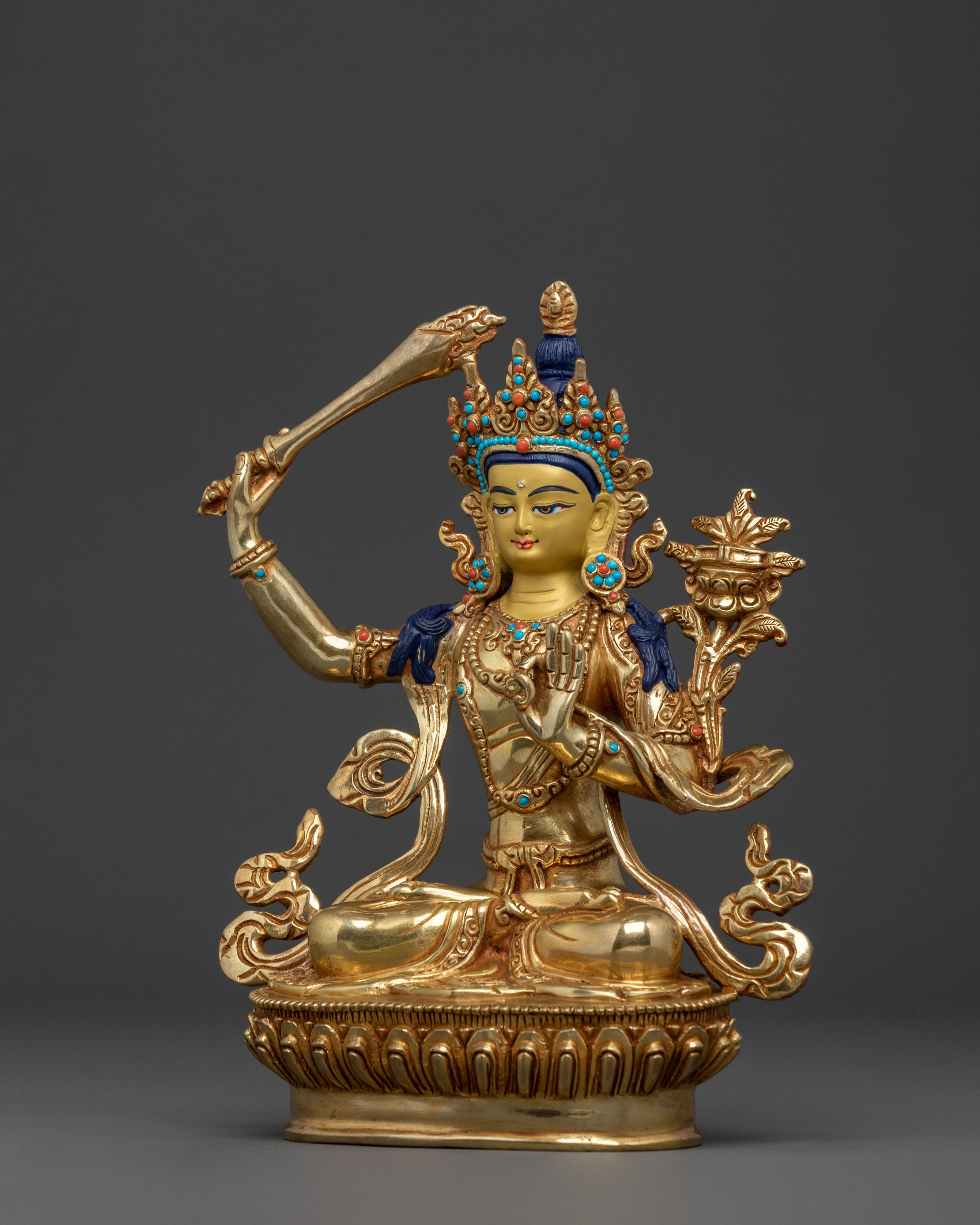 Manjushri Statue | Guardian of Knowledge and Clarity
