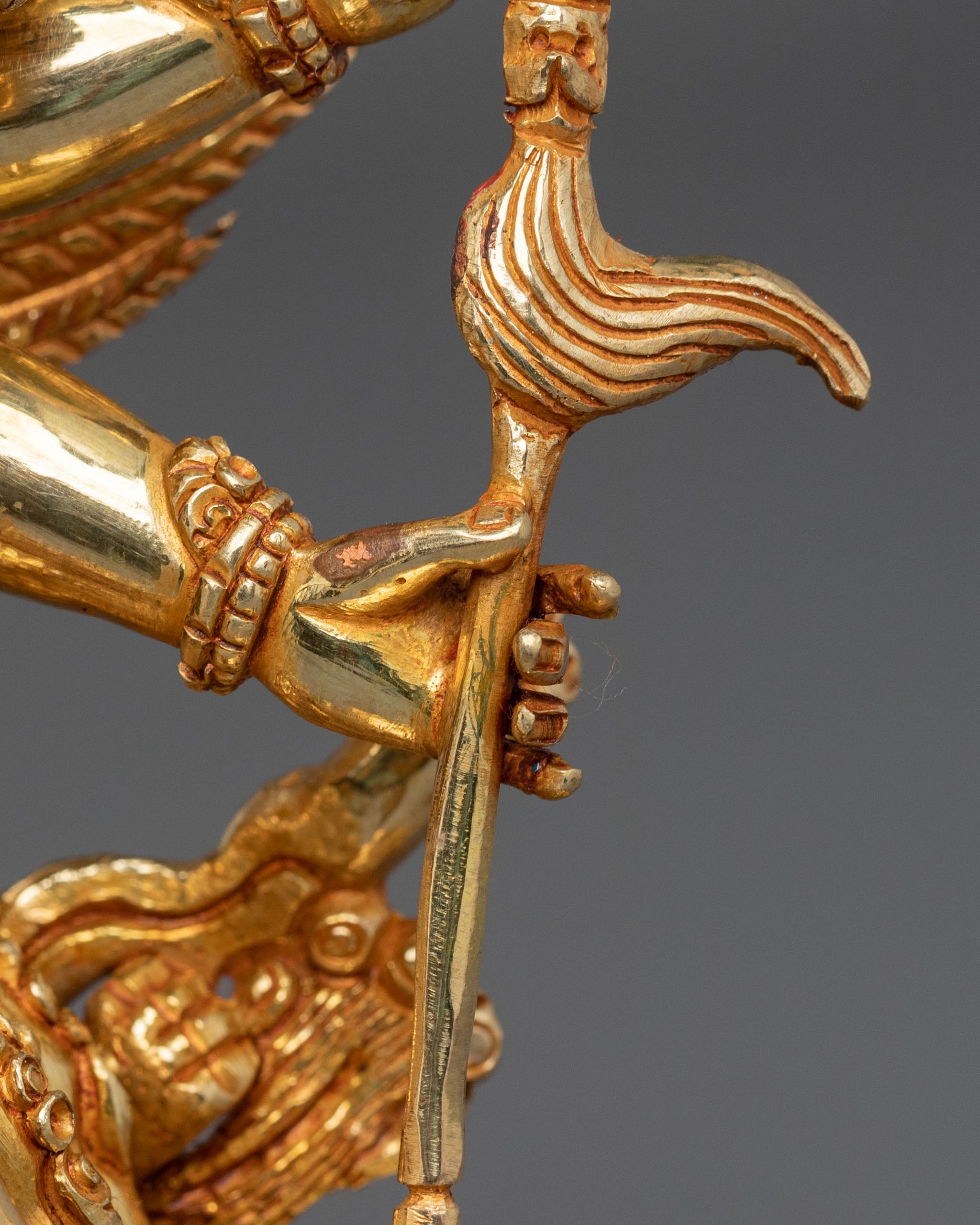 Vajrakilaya Vajra Dagger Deity Statue