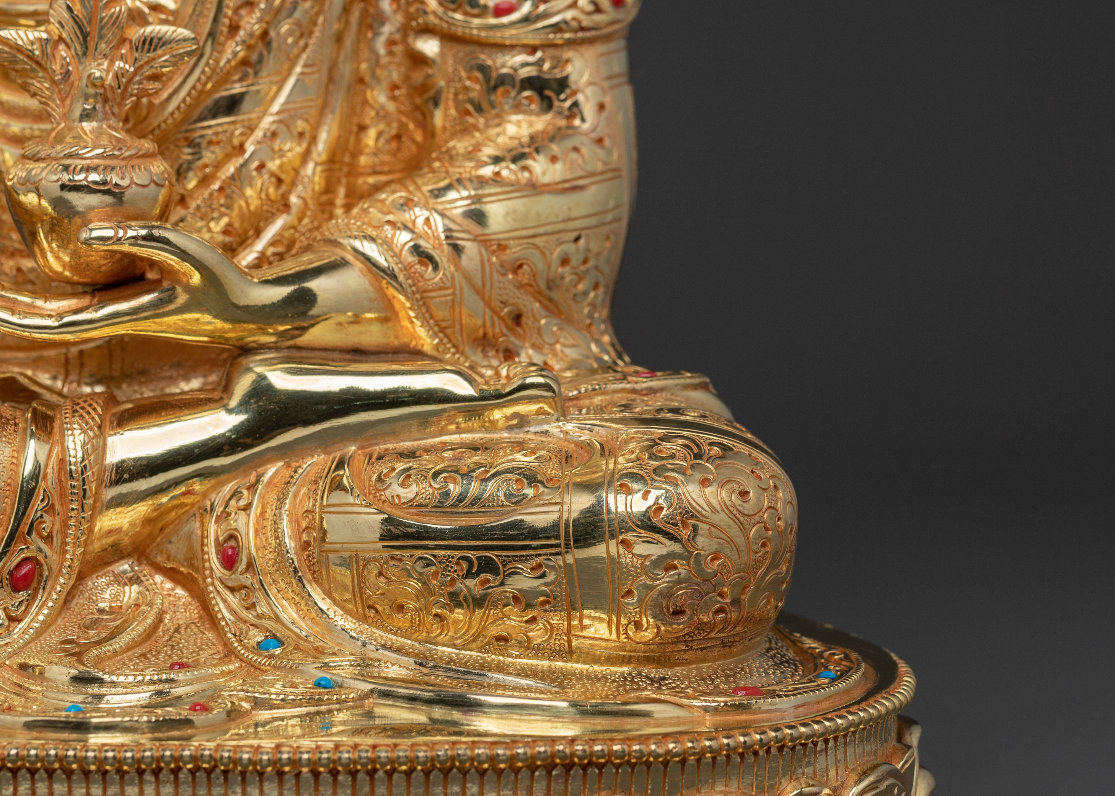 Bhaisajyaguru Sacred Healing Statue: Sacred Himalayan Art