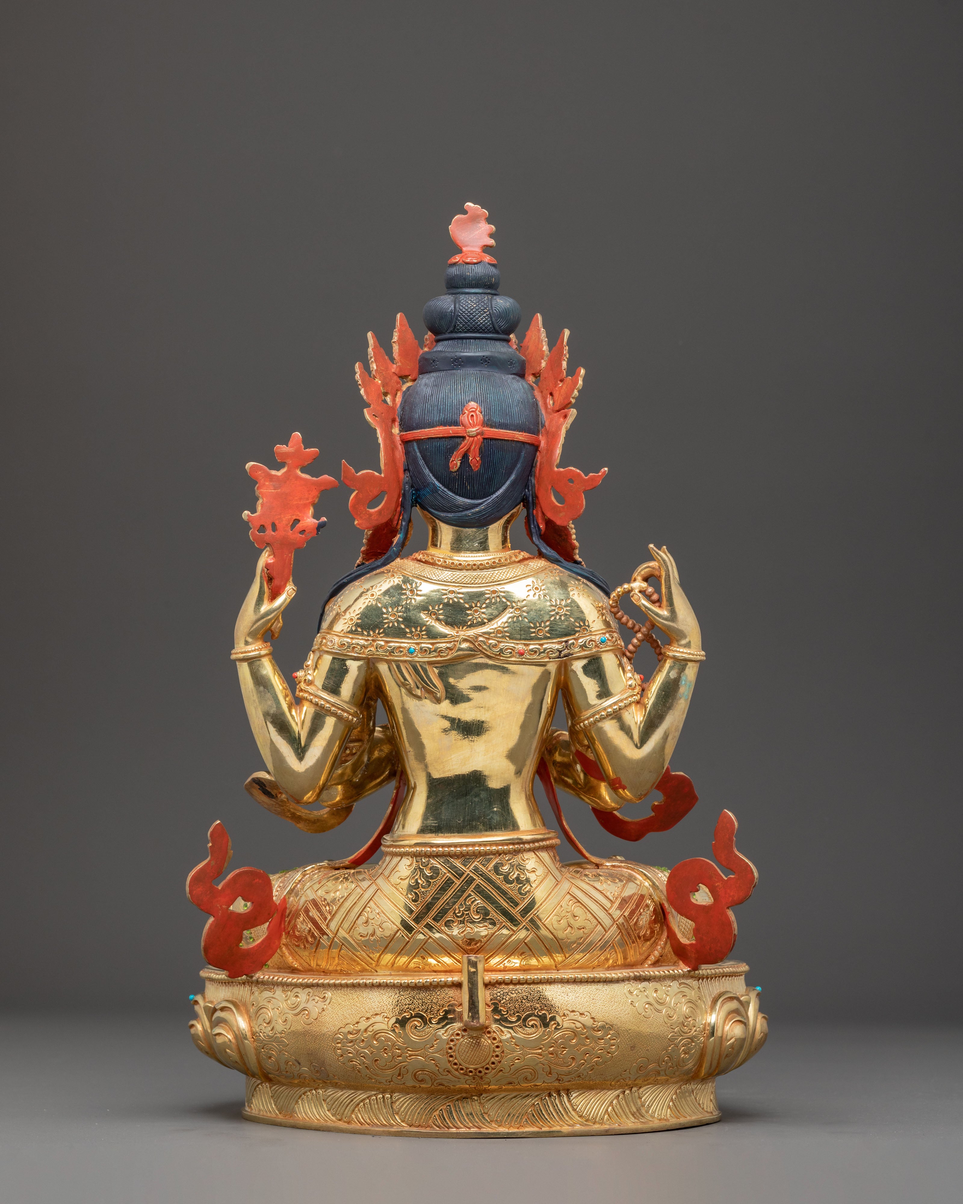 Handcrafted Chenrezig Statue: Infinite Compassion of All Buddhas