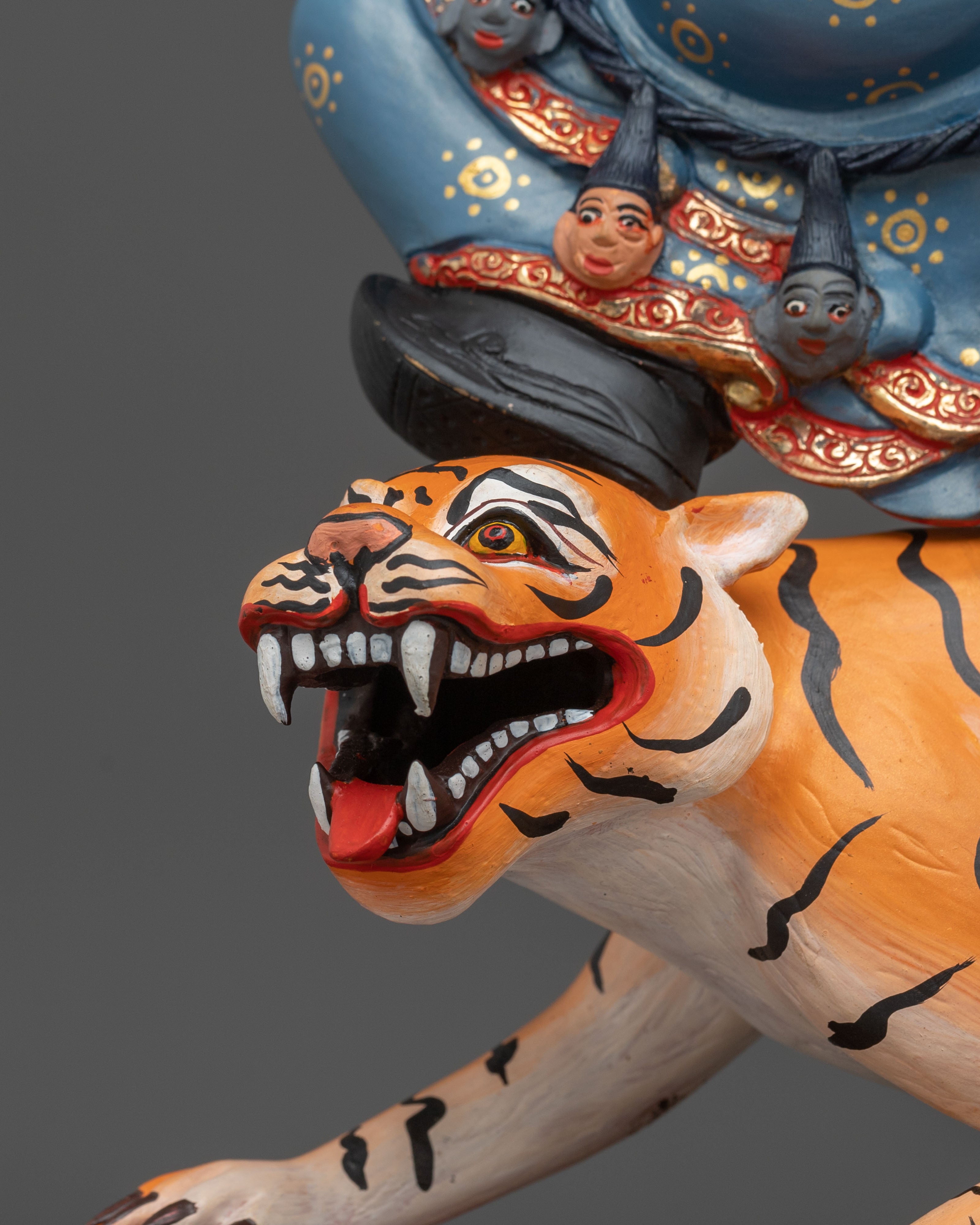 Dorje Drollo Copper Statue | Wrathful Guru Rinpoche Form