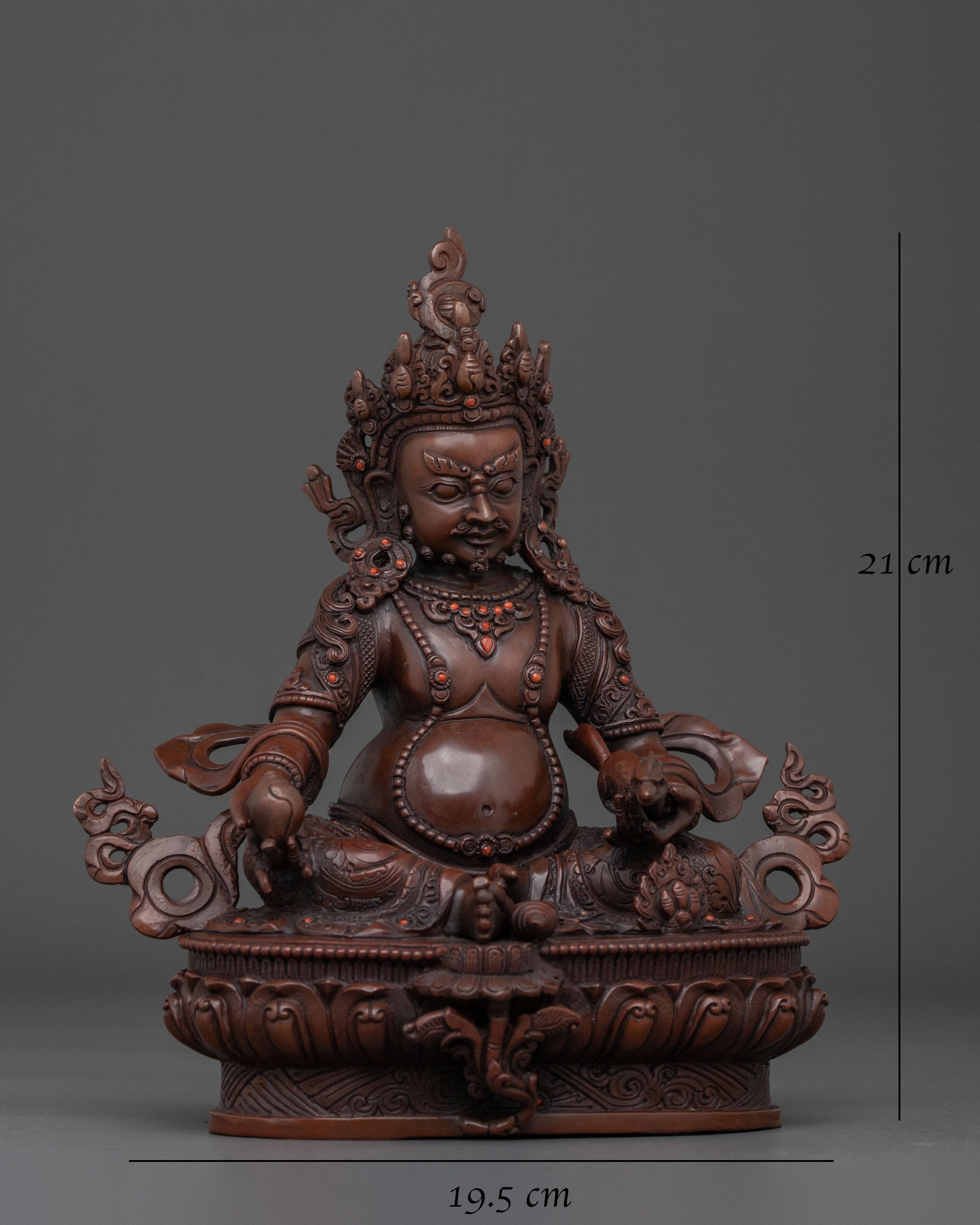 Dzambhala Figurine | Buddhist Wealth God