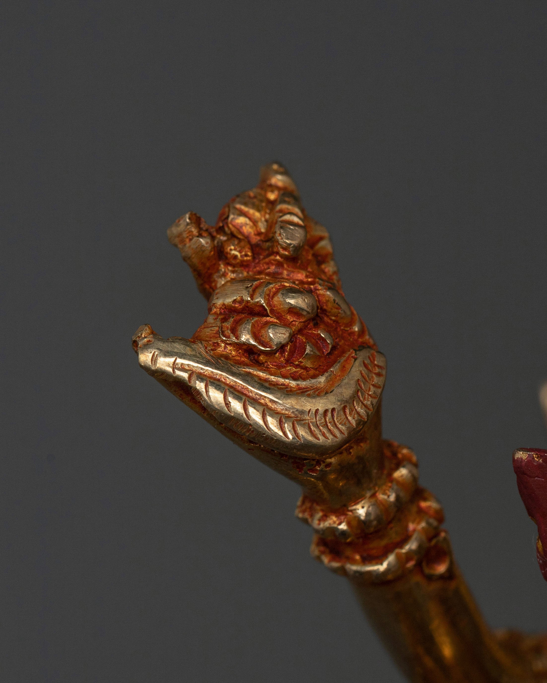 Chakrasamvara Sacred Golden Statue | Home Decor