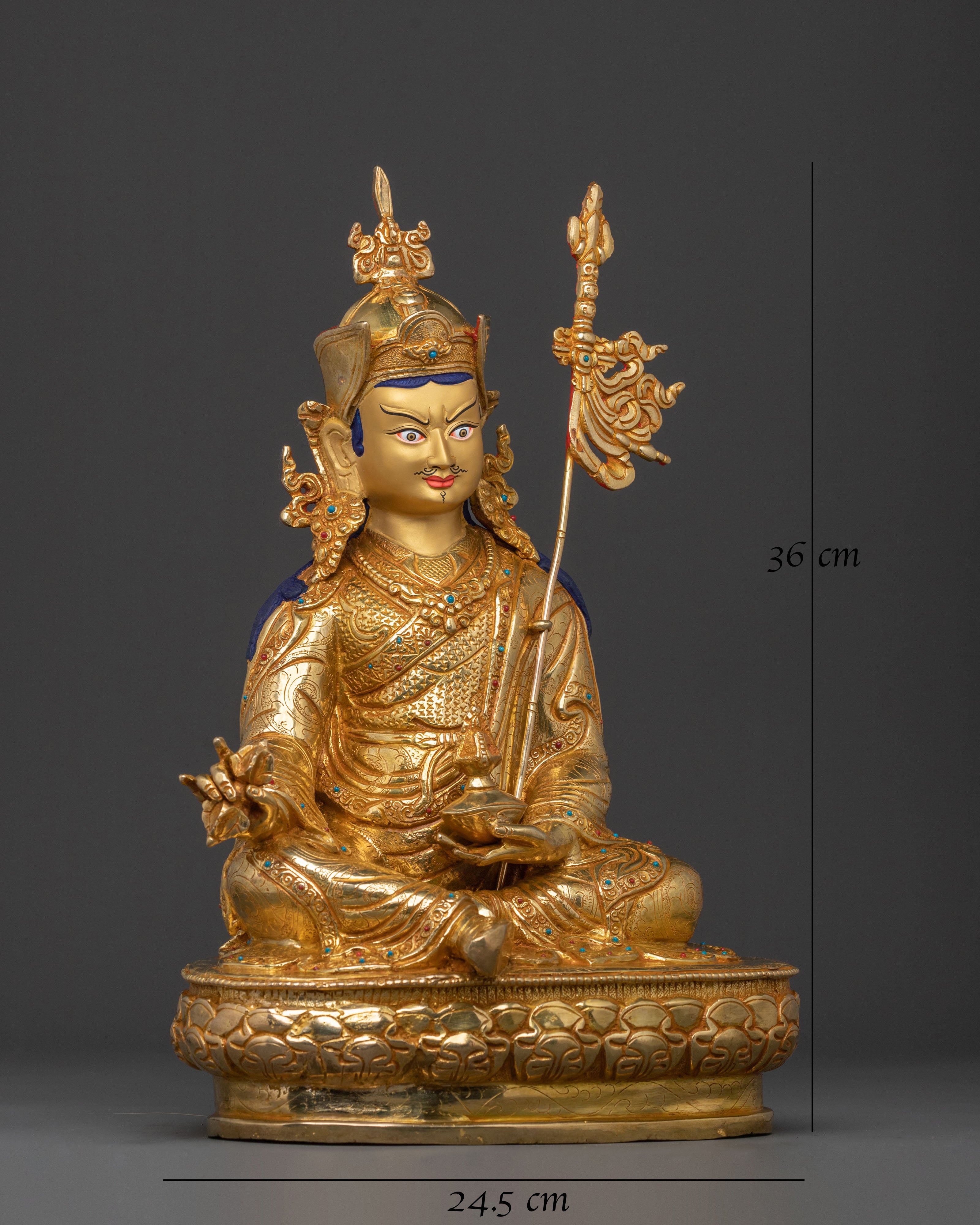Tantric Master Statue: Guru Rinpoche | Home Decor