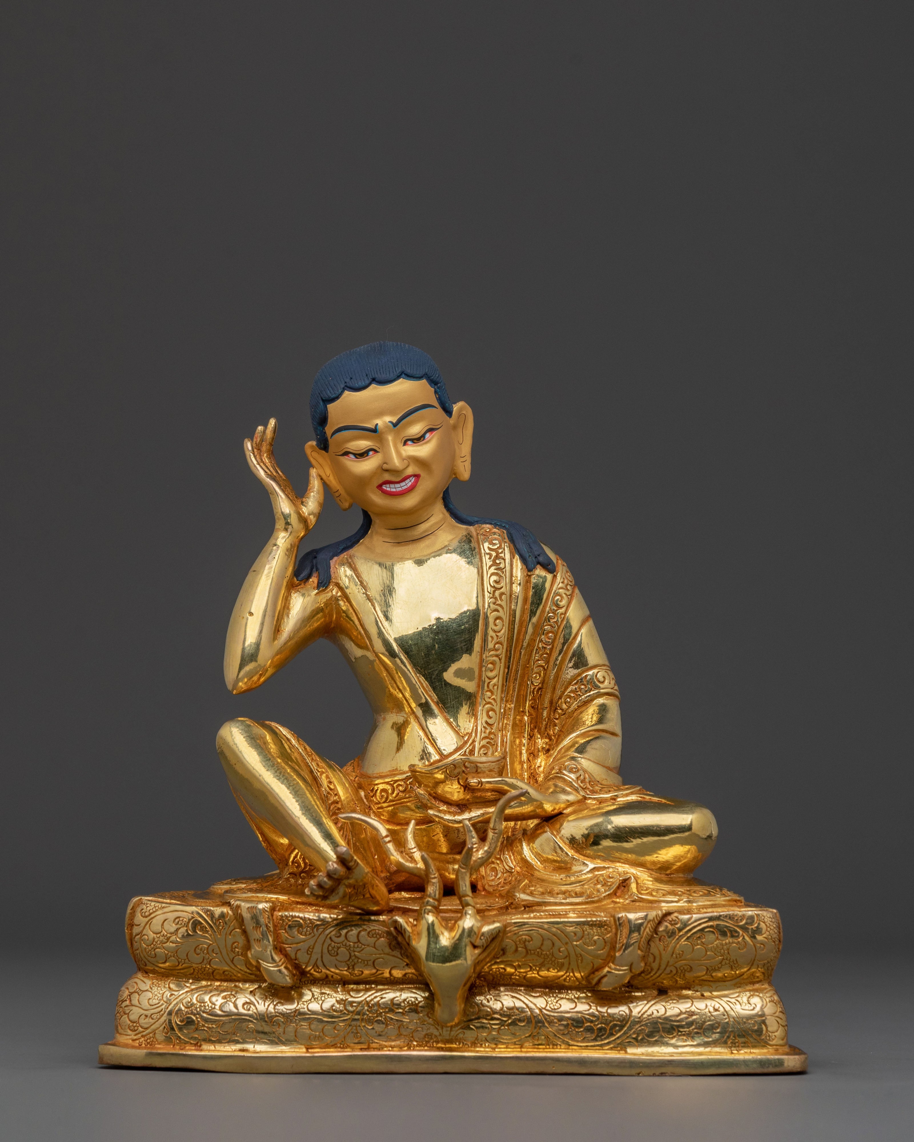 Milarepa Buddhist Figure | Altar Decor