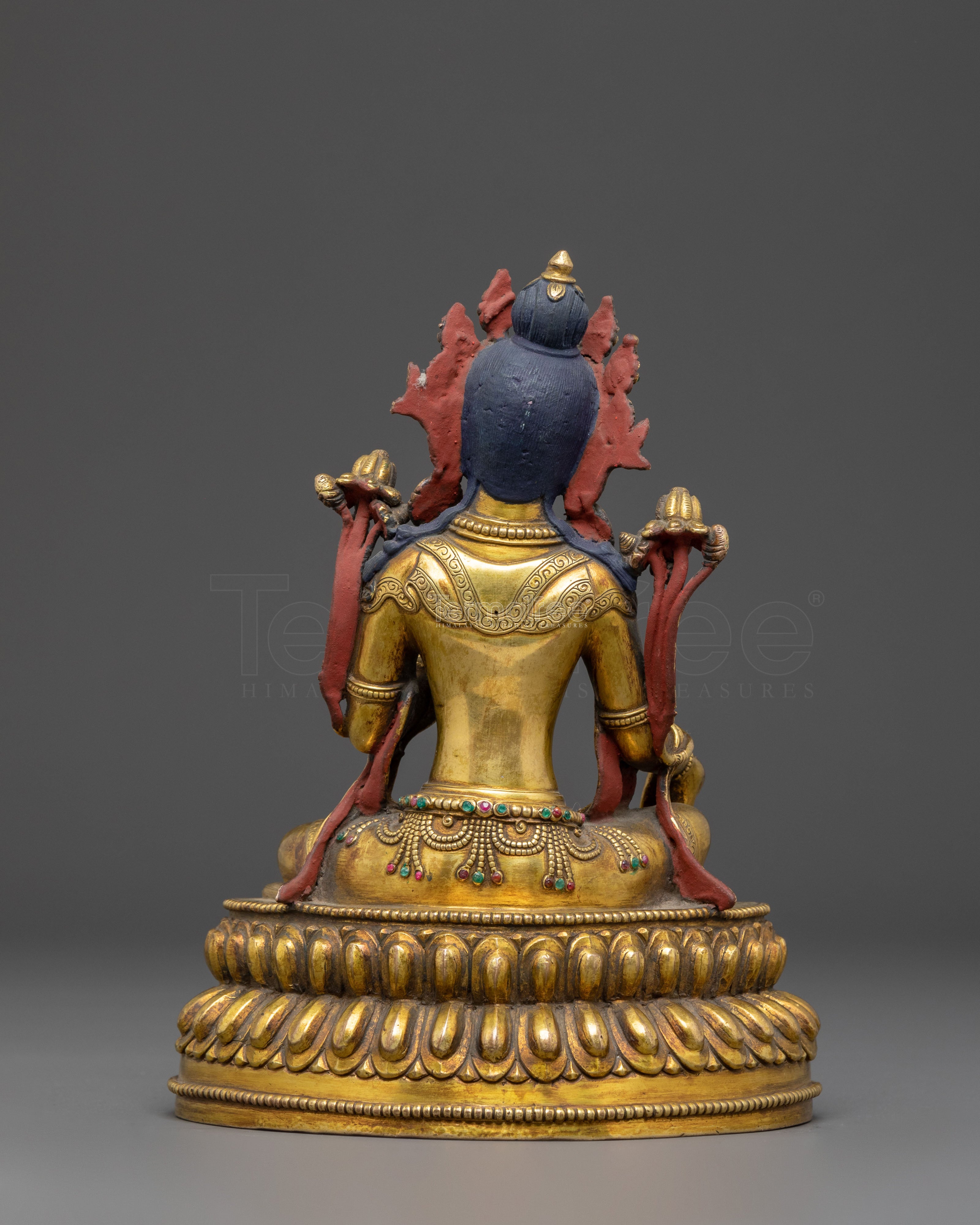 Green Tara Handmade Statue: Mother of All Buddhas