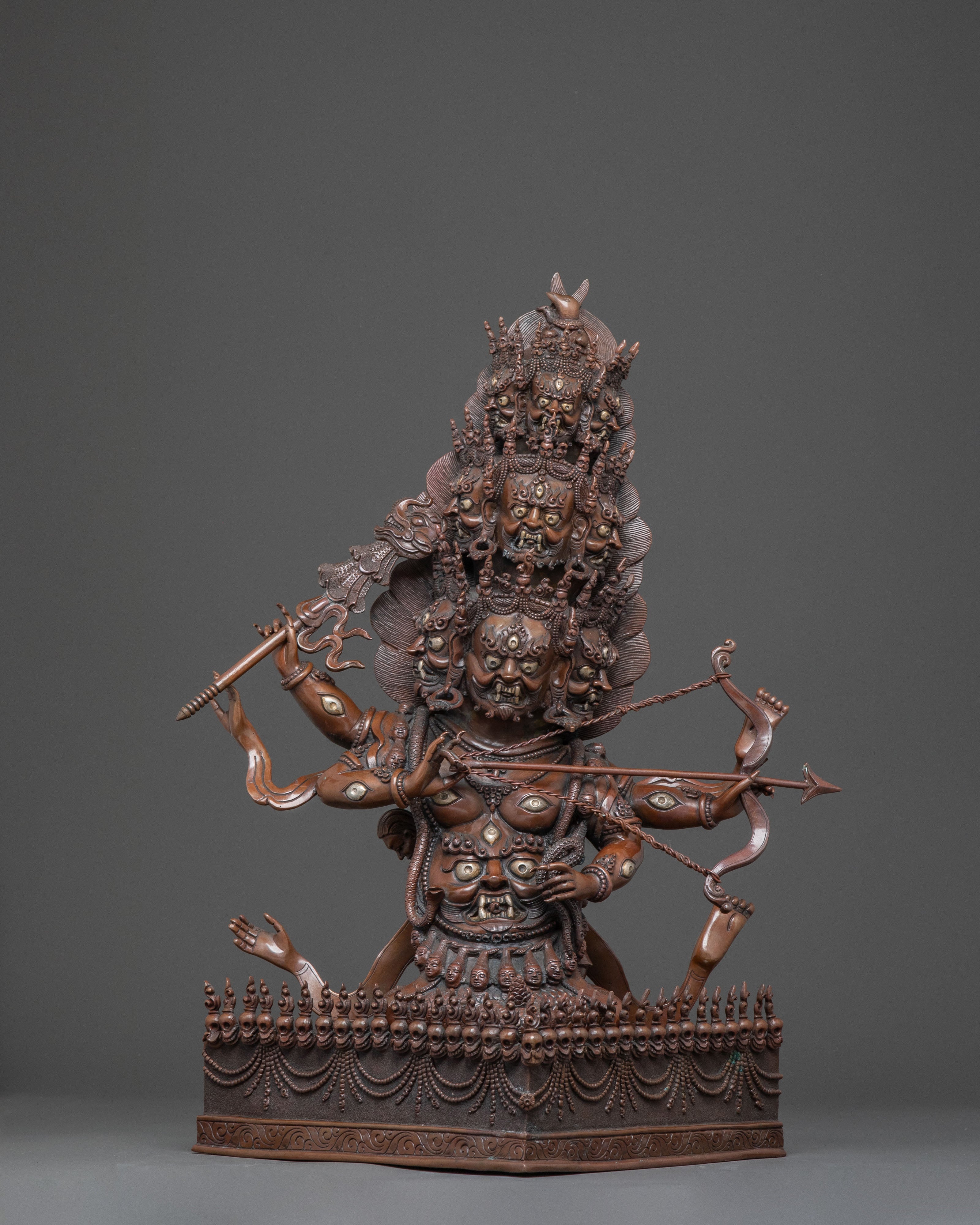 Nyingma protector Rahula Statue | Worldly Protector