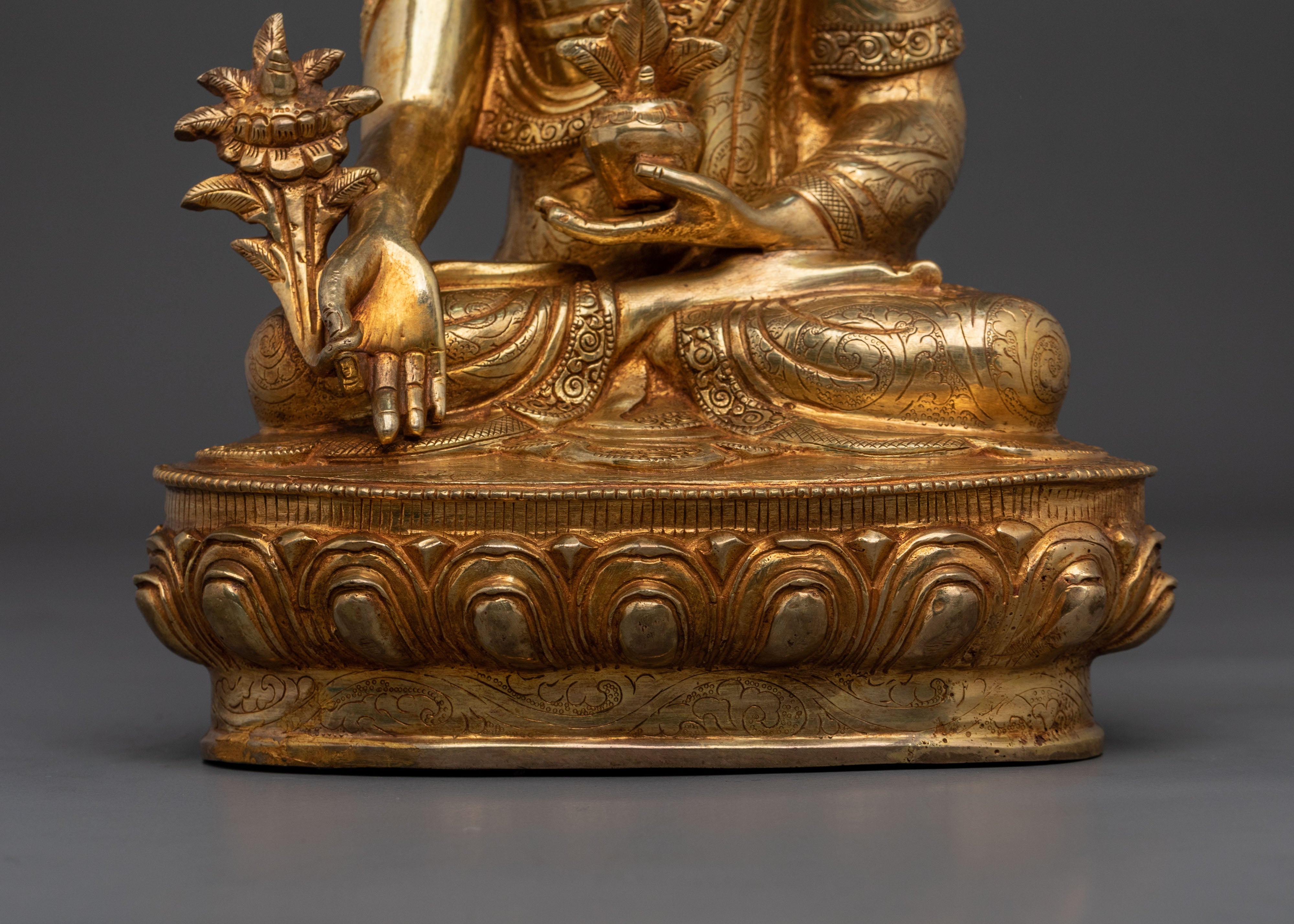 Handmade Medicine Buddha Statue | Home Decor