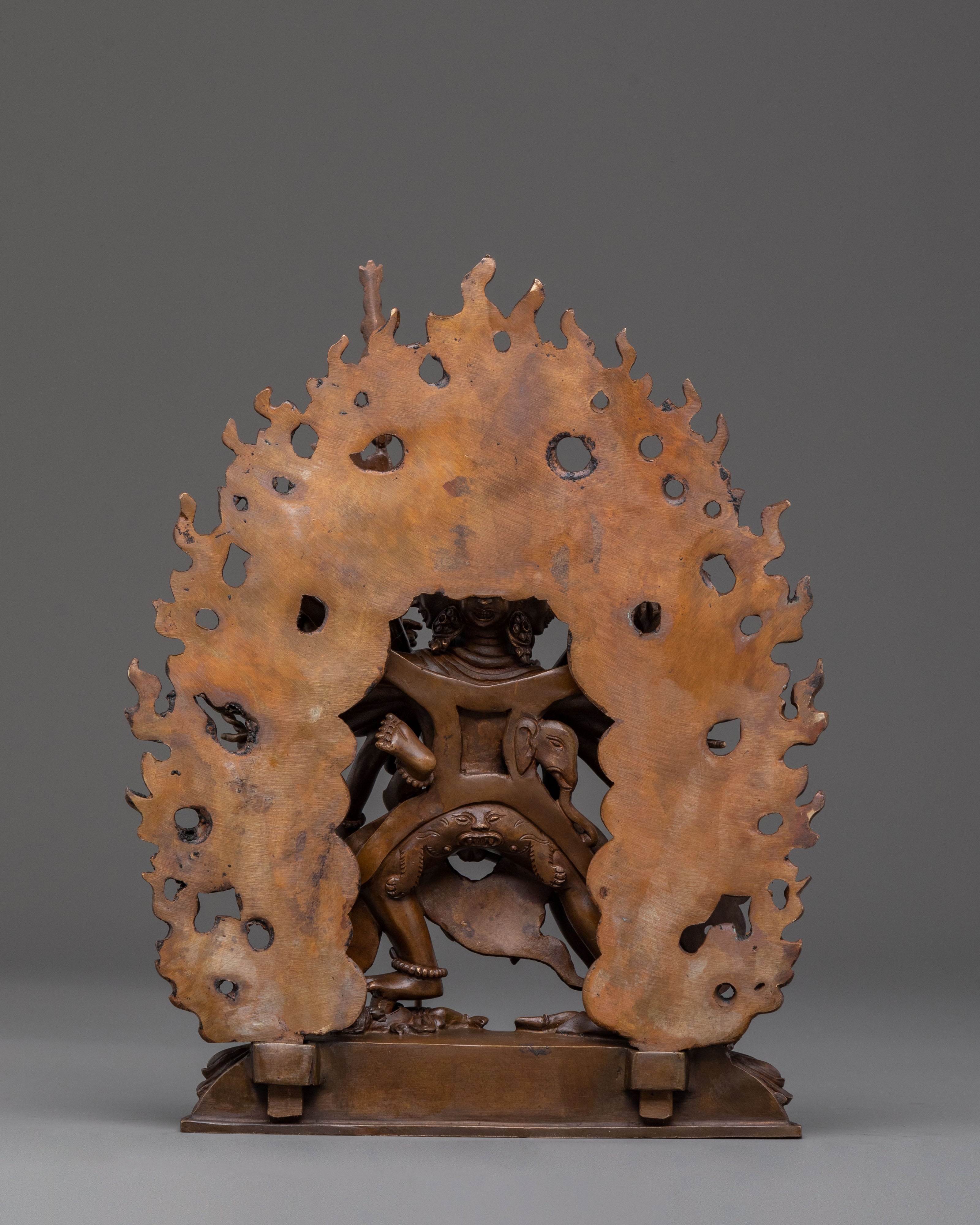 Chakrasamvara Altar Statue | Tantric Buddhist Deity