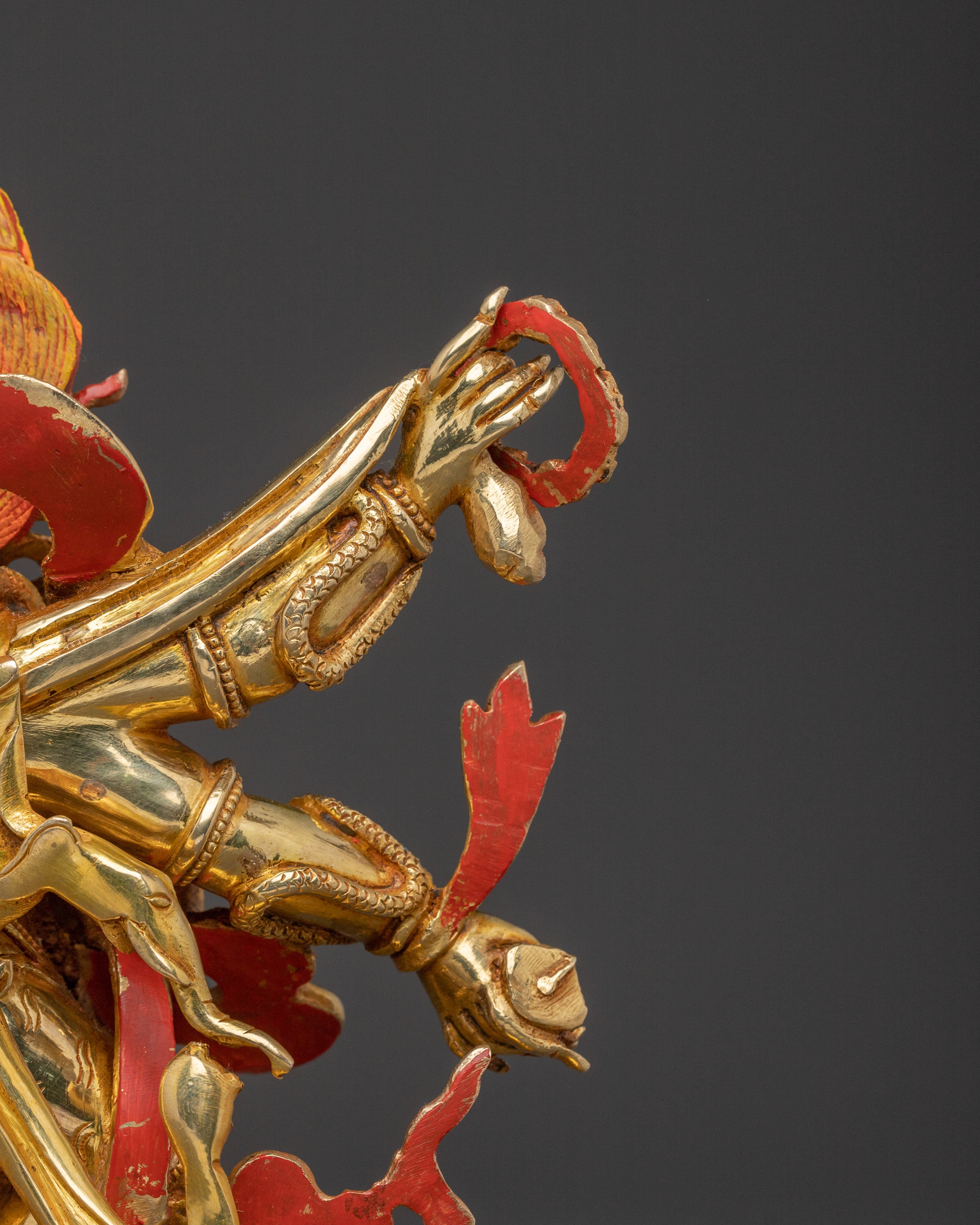 Protector Six Armed Mahakala Statue