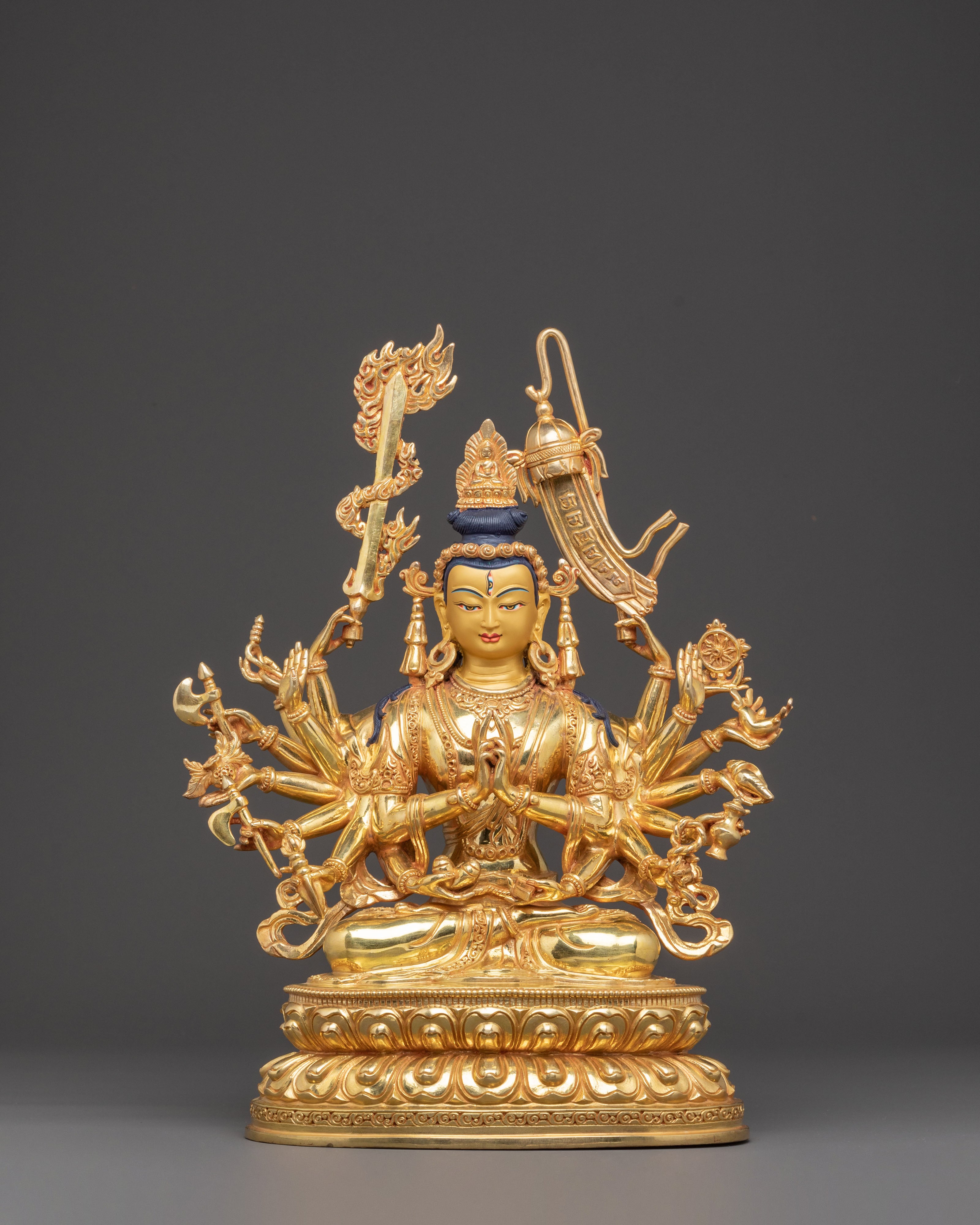 Serene Statue of Bodhisattva Cundi | A Symbol of Universal Compassion