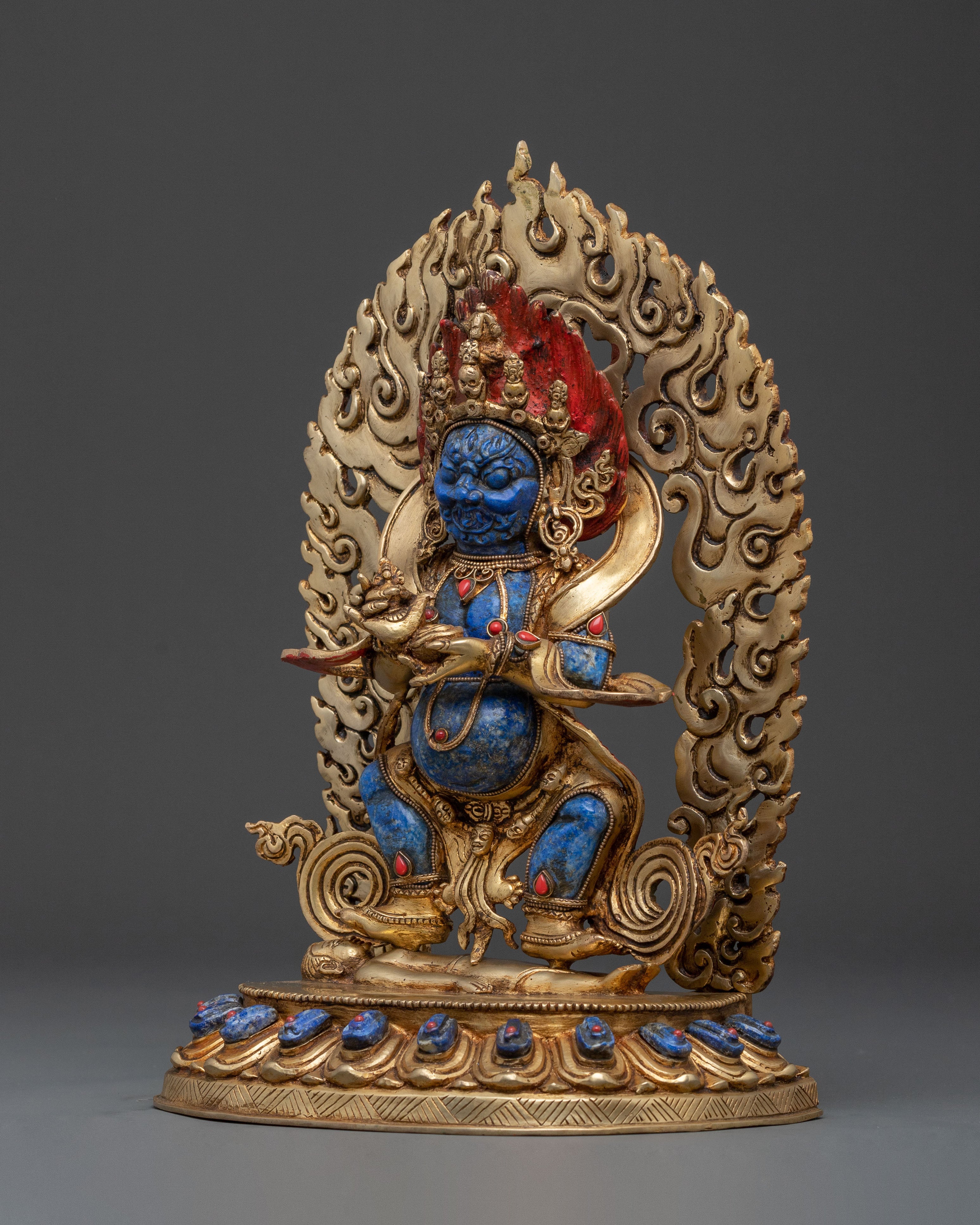 Shakya Mahakala Sacred Statue | Protector Figure