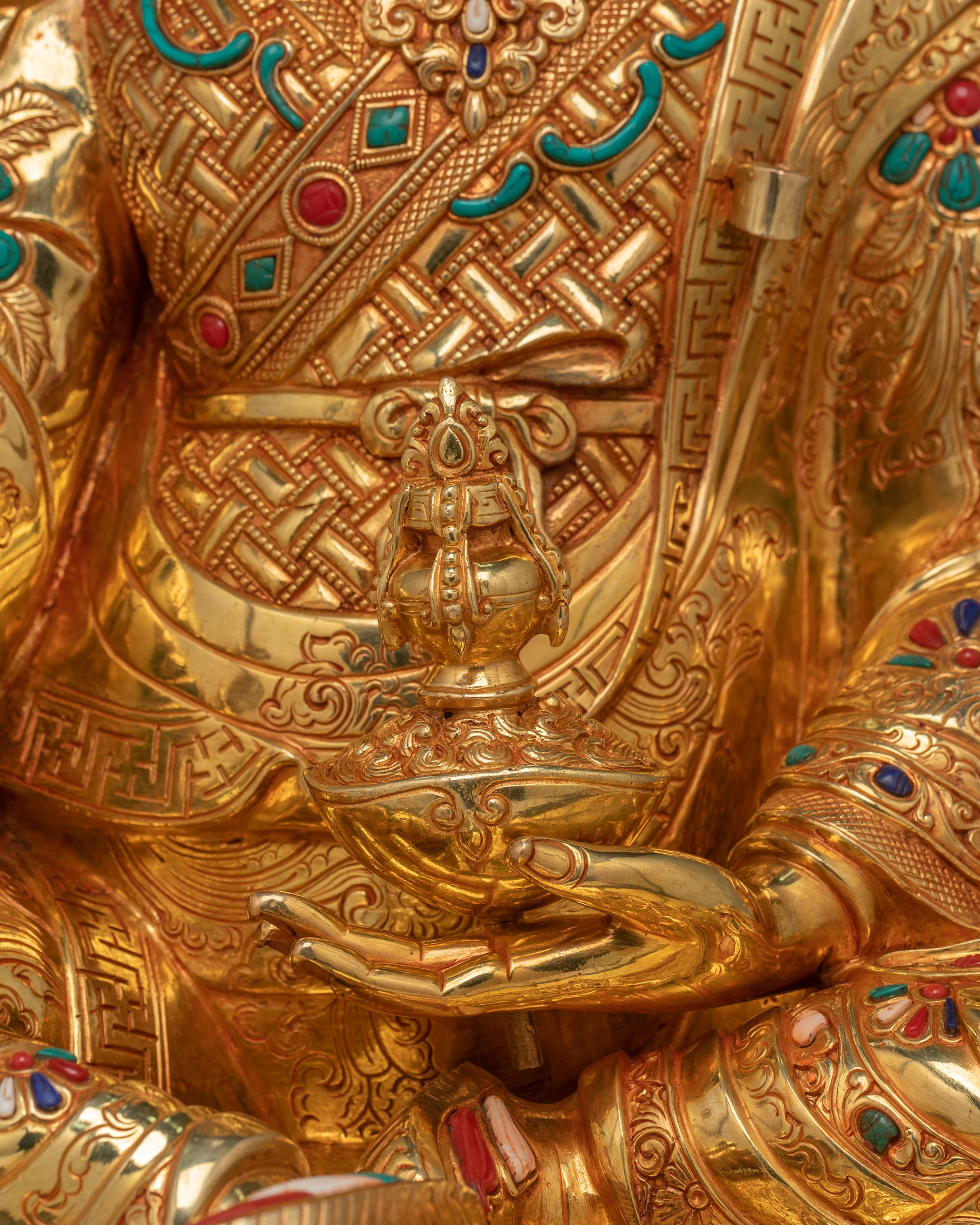 Guru Rinpoche Teacher Figure | Lotus Born Master